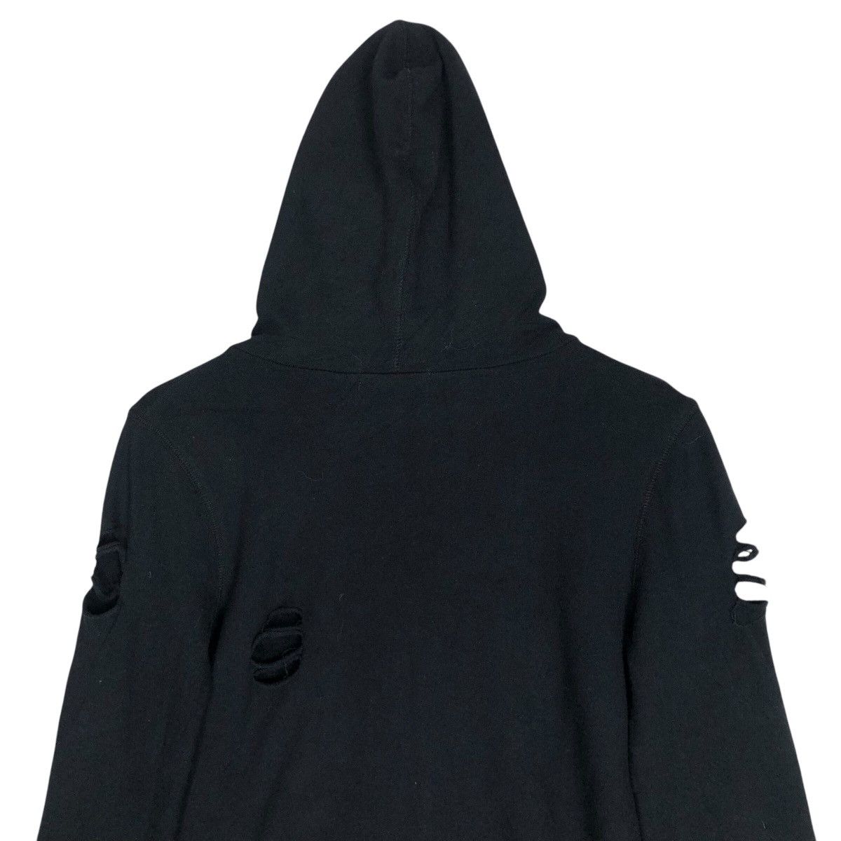 If Six Was Nine × Japanese Brand Vintage G.O.A Distressed Design Hooded Sweater Size XS / US 0-2 / IT 36-38 - 10 Thumbnail