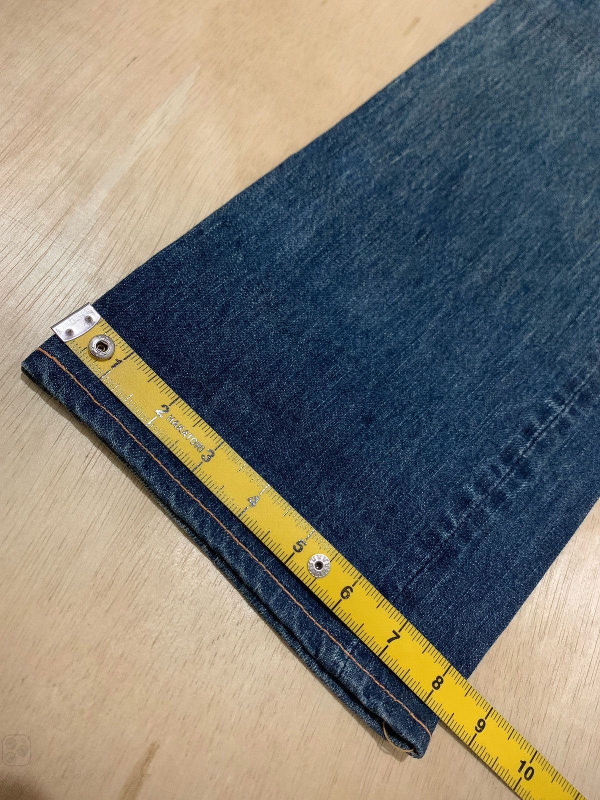 45rpm × Japanese Brand Vintage R by 45rpm Distressed Denim Made In Japan Size US 31 - 15 Thumbnail