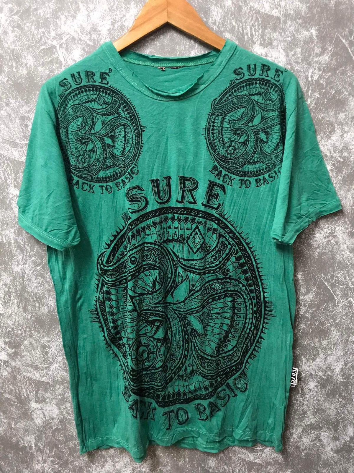 Affliction × Ed Hardy × Southpole Affliction Ohm Logo Y2K Graphic Tee Size US L / EU 52-54 / 3 - 1 Thumbnail