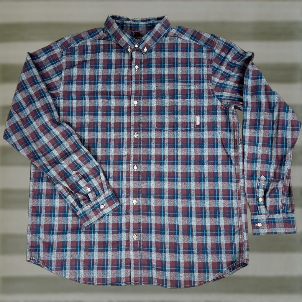Mountain Hardwear VINTAGE Mountain Hardwear Button-Down Flannel Shirt Plaid XL Mens Size US XL / EU 56 / 4 - 1 Thumbnail