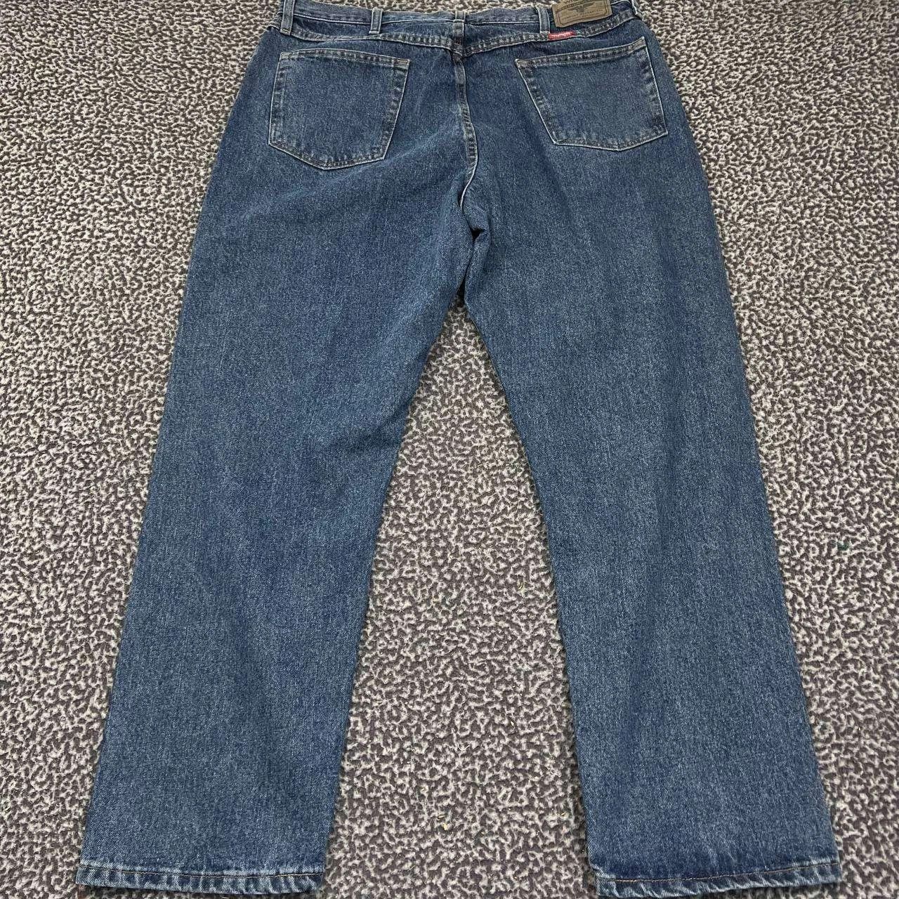 Wrangler Wrangler Jeans Men 38x30 Blue Relaxed Fit Denim Pants Cotton Size US 38 / EU 54 - 2 Thumbnail