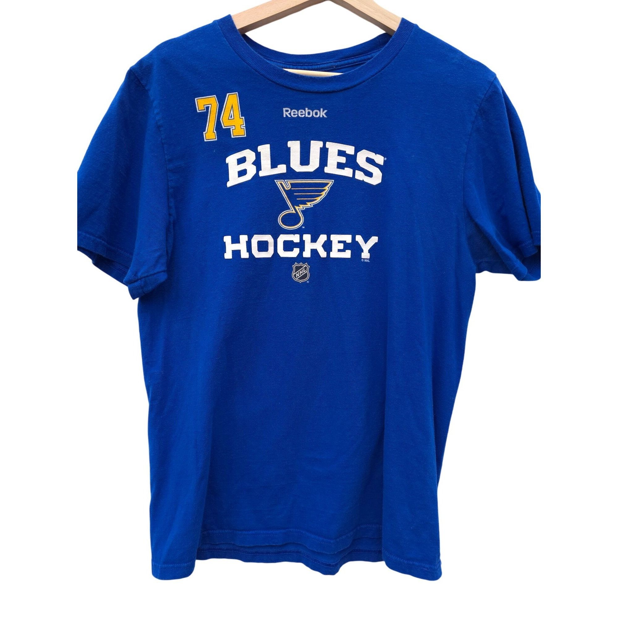 Reebok Reebok St. Louis Blues Hockey T-Shirt Oshie 74 NHL Blue Yell Size US M / EU 48-50 / 2 - 1 Thumbnail