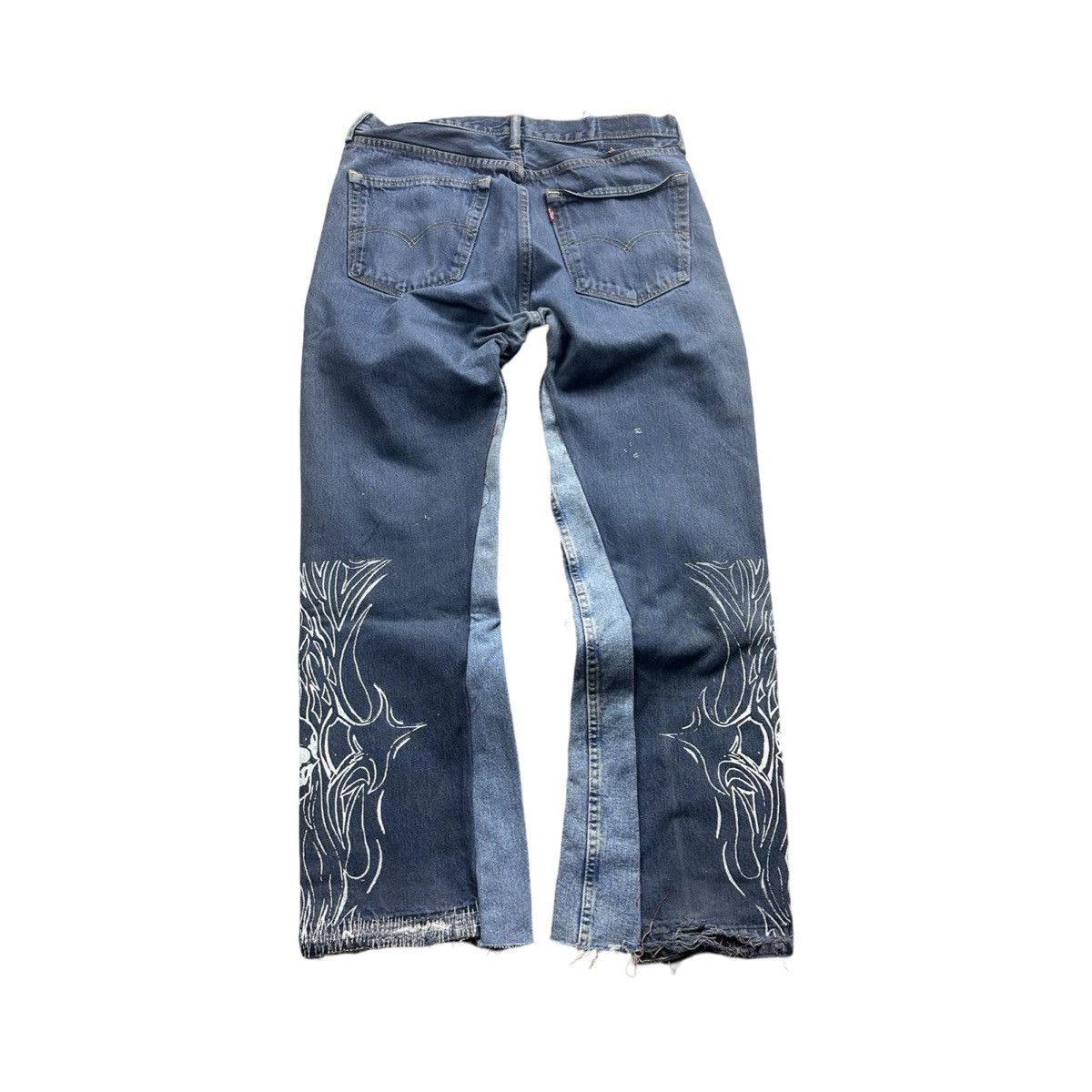Other Sashiko Skull Denim 36x32 Size US 36 / EU 52 - 6 Thumbnail