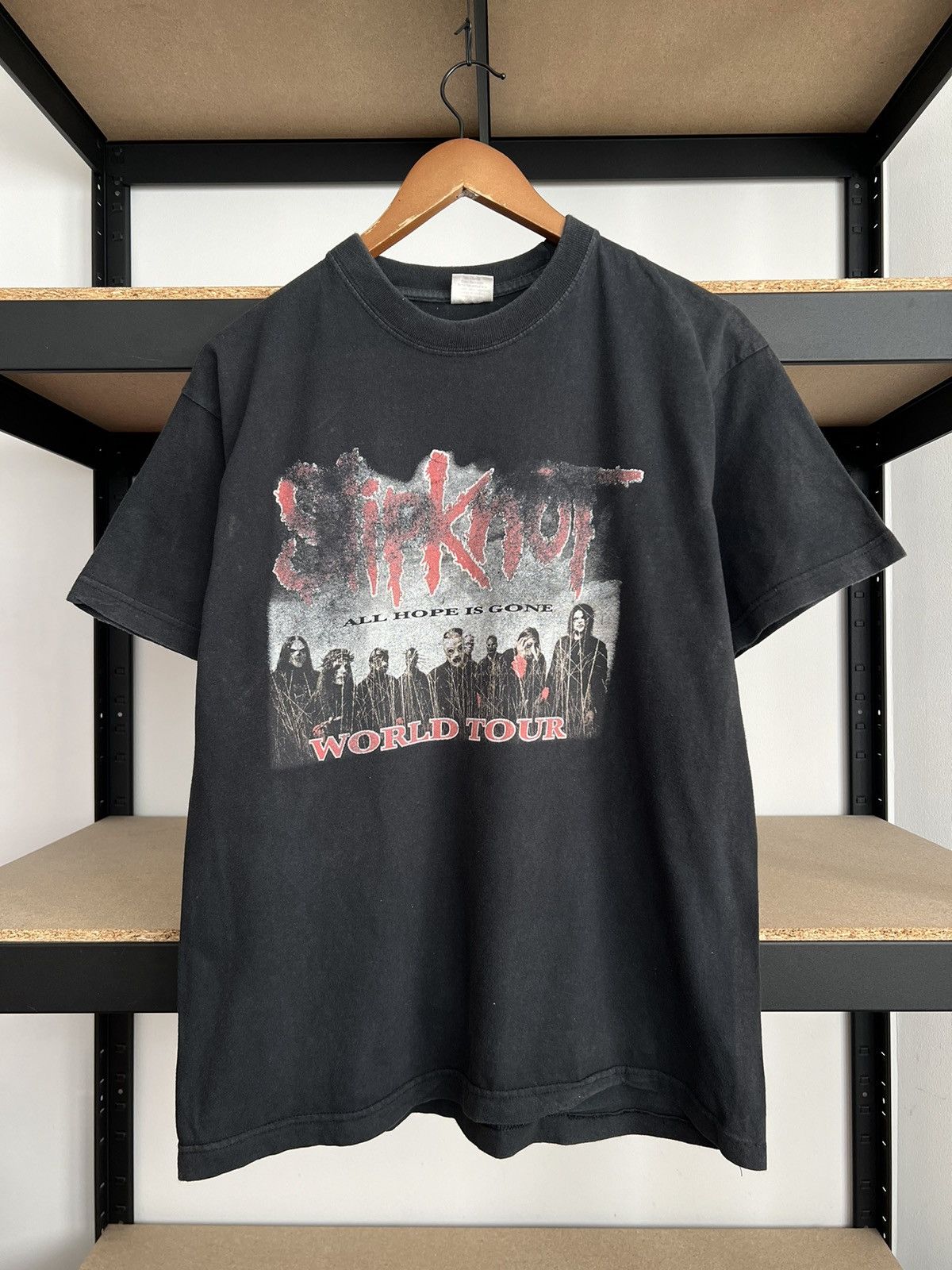 Band Tees Vintage 2008 Slipknot All Hope Is Gone Nu Metal Band T-shirt Size US M / EU 48-50 / 2 - 3 Thumbnail