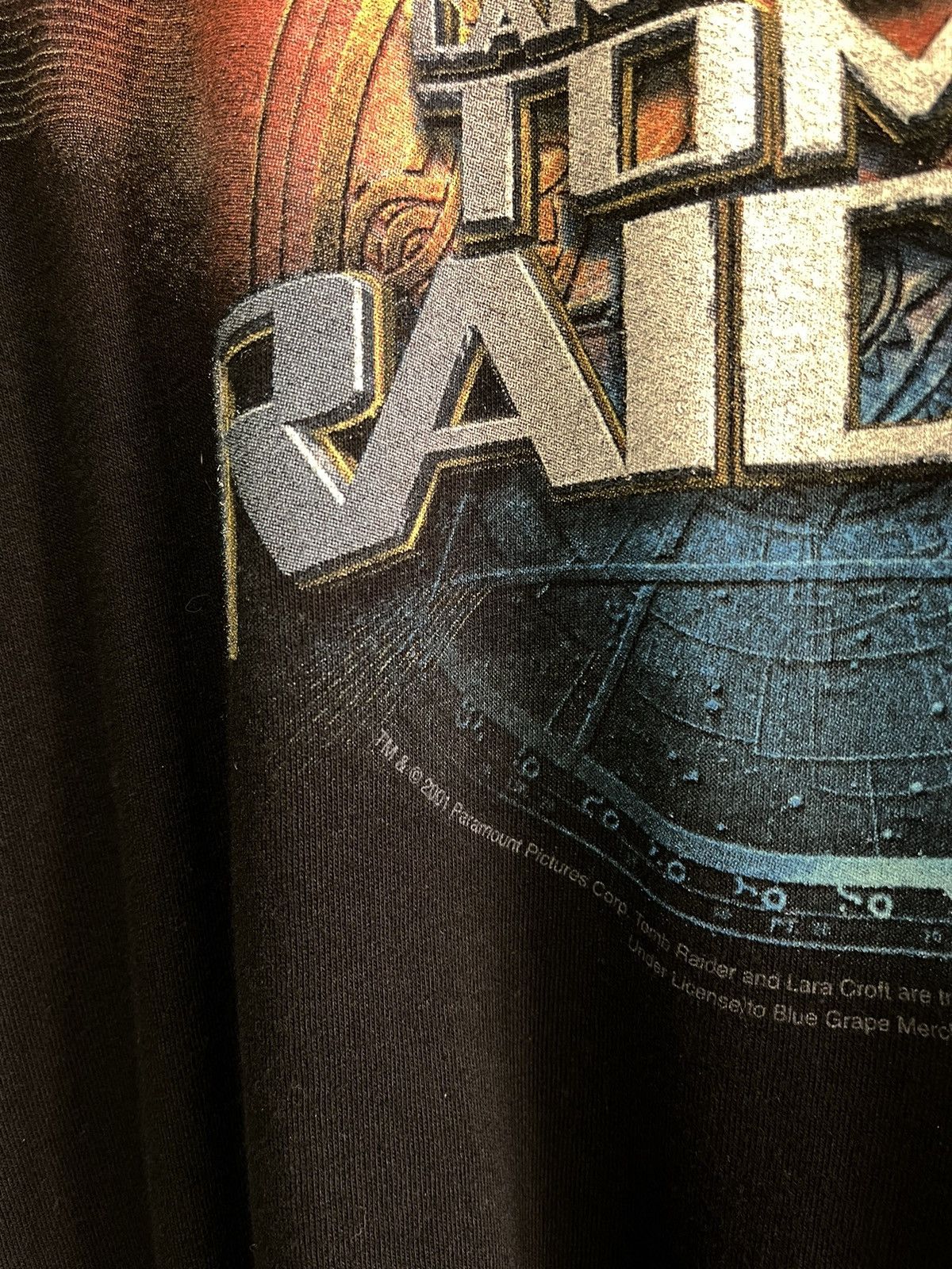 Vintage 2001 Lara Croft Tomb Raider Tee Size US XL / EU 56 / 4 - 3 Thumbnail