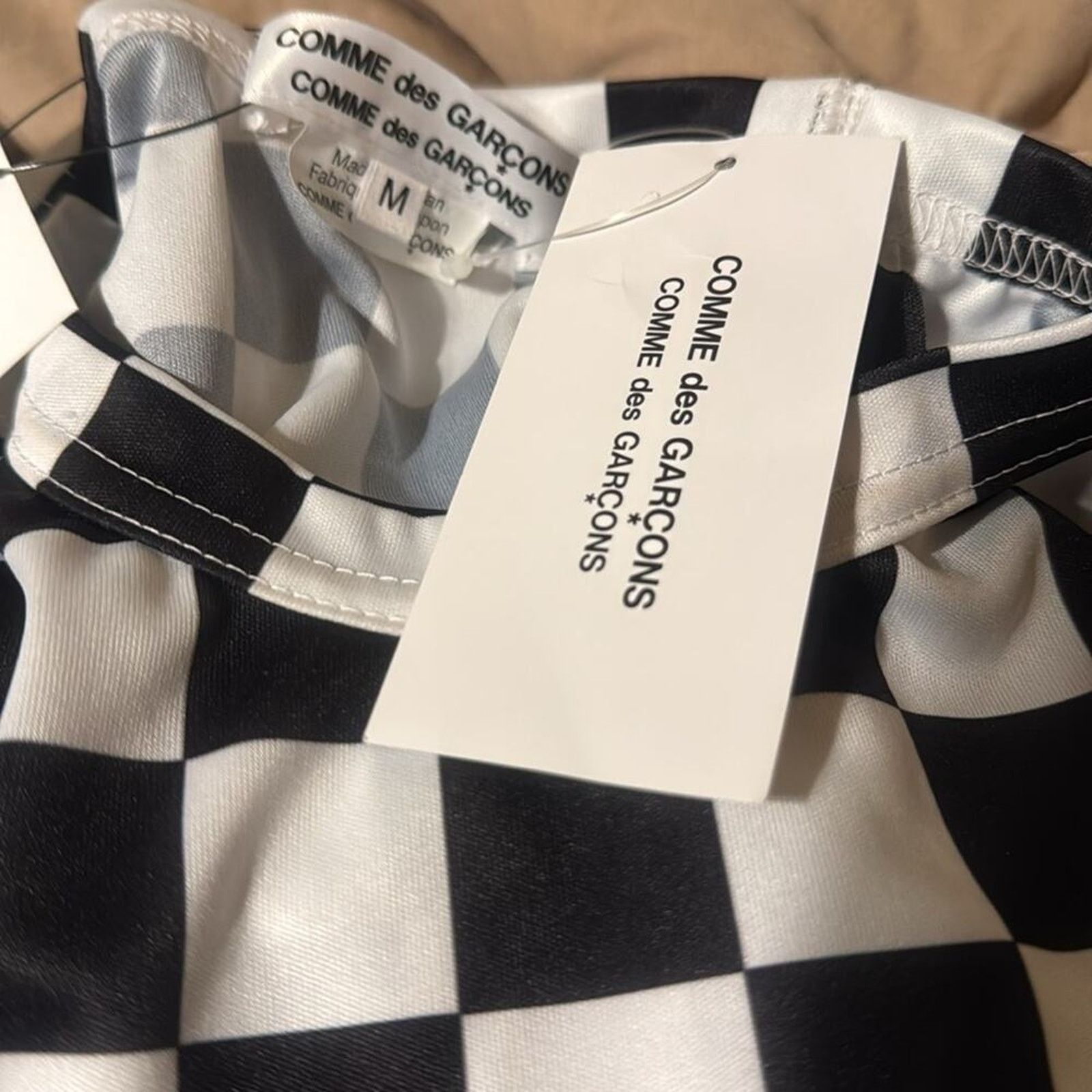 Comme des Garcons Comme Des Garçons Comme Des Garçons Checked T Shirt Size M / US 6-8 / IT 42-44 - 5 Thumbnail