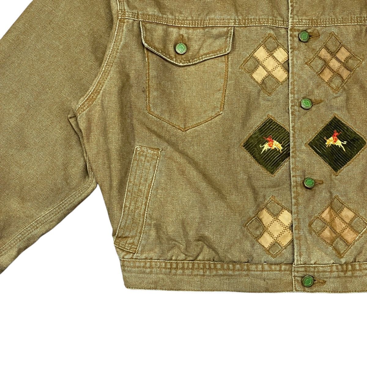 Vintage Vintage Cimarron Embroidered Denim Jacket Southwestern Style Size US L / EU 52-54 / 3 - 4 Thumbnail