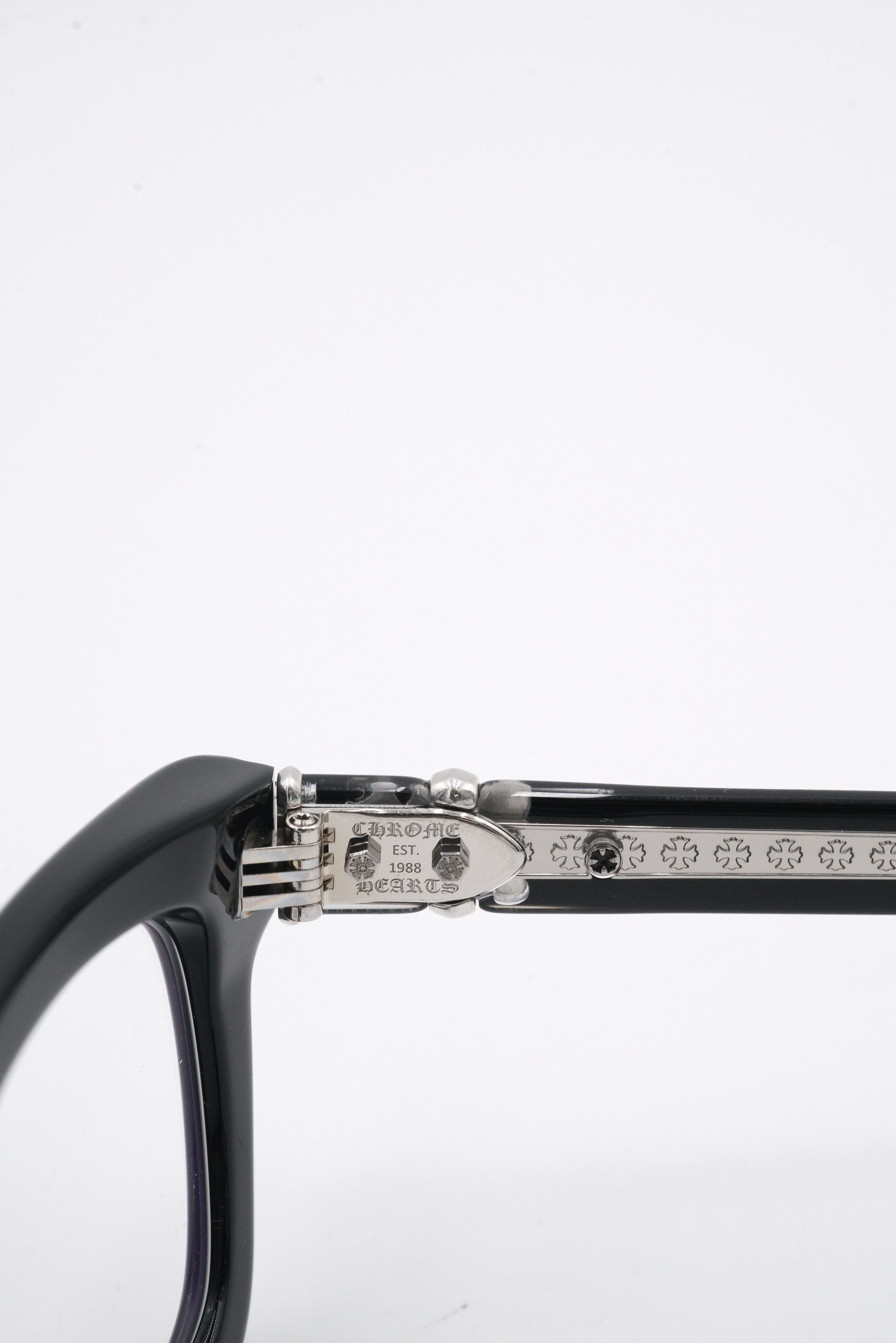Chrome Hearts Chrome Hearts Vagillionaire Glasses - Black Size ONE SIZE - 17 Thumbnail