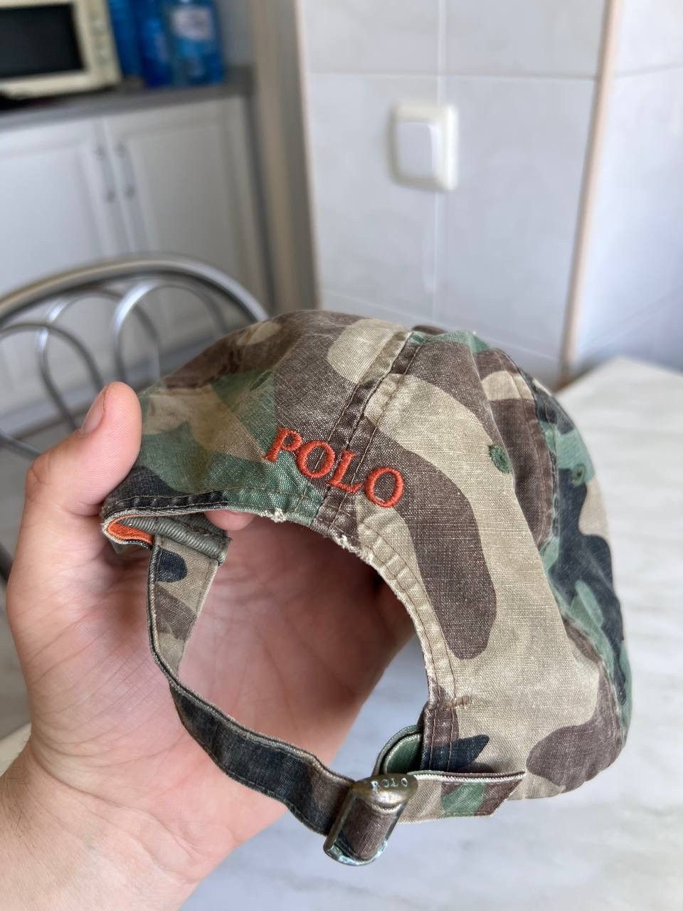Polo Ralph Lauren Ralph Lauren Polo camo cap green Military Army Style hat Y2K Size ONE SIZE - 7 Thumbnail