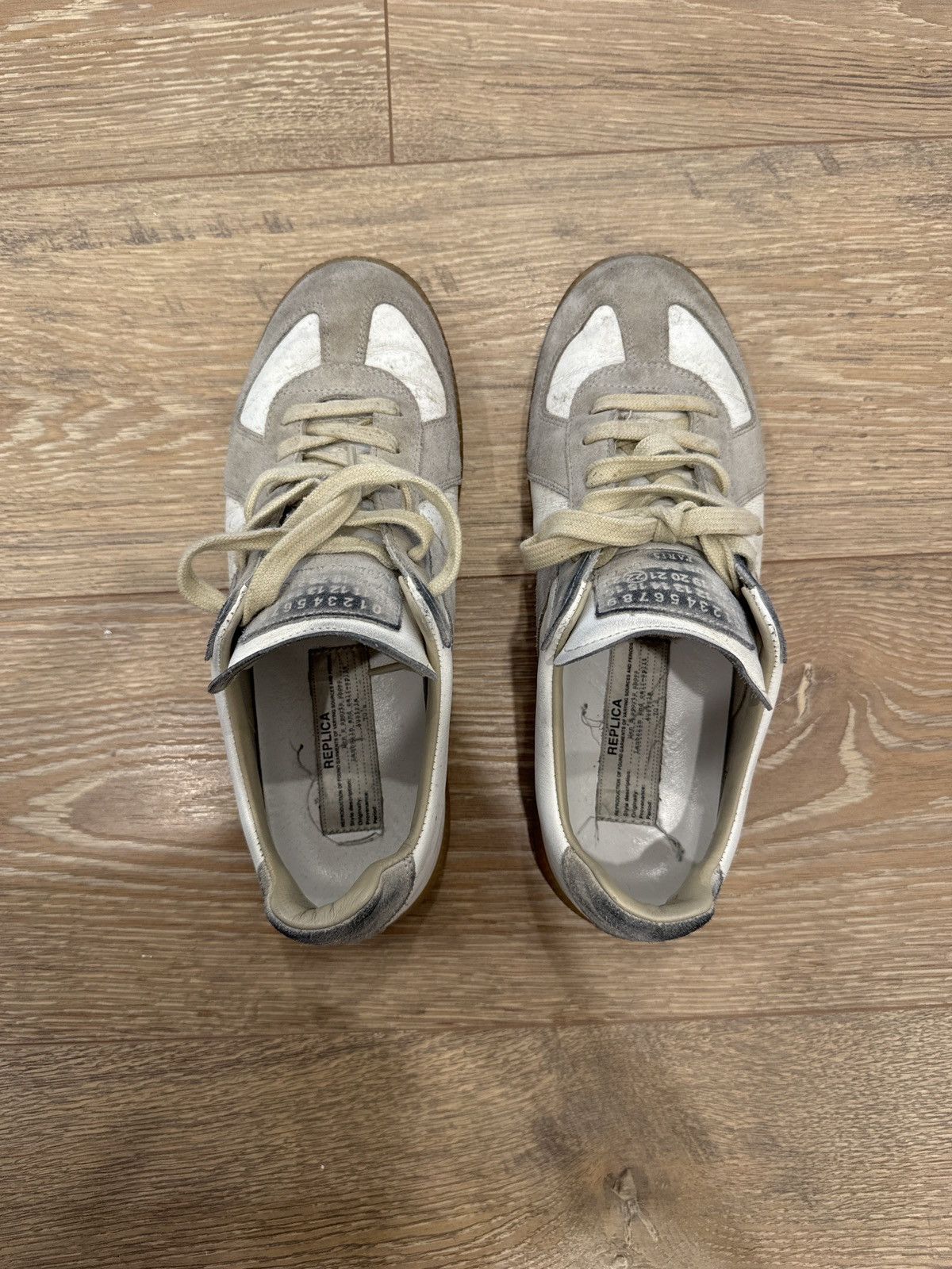 Maison Margiela Replica Low Top, White / Gum Size US 7.5 / EU 40-41 - 3 Thumbnail