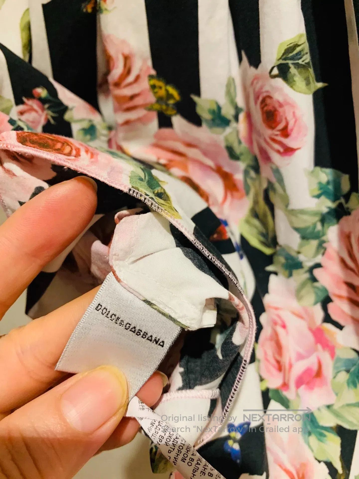 Dolce & Gabbana Dolce & Gabbana Floral Print Dress. Size M / US 6-8 / IT 42-44 - 3 Thumbnail