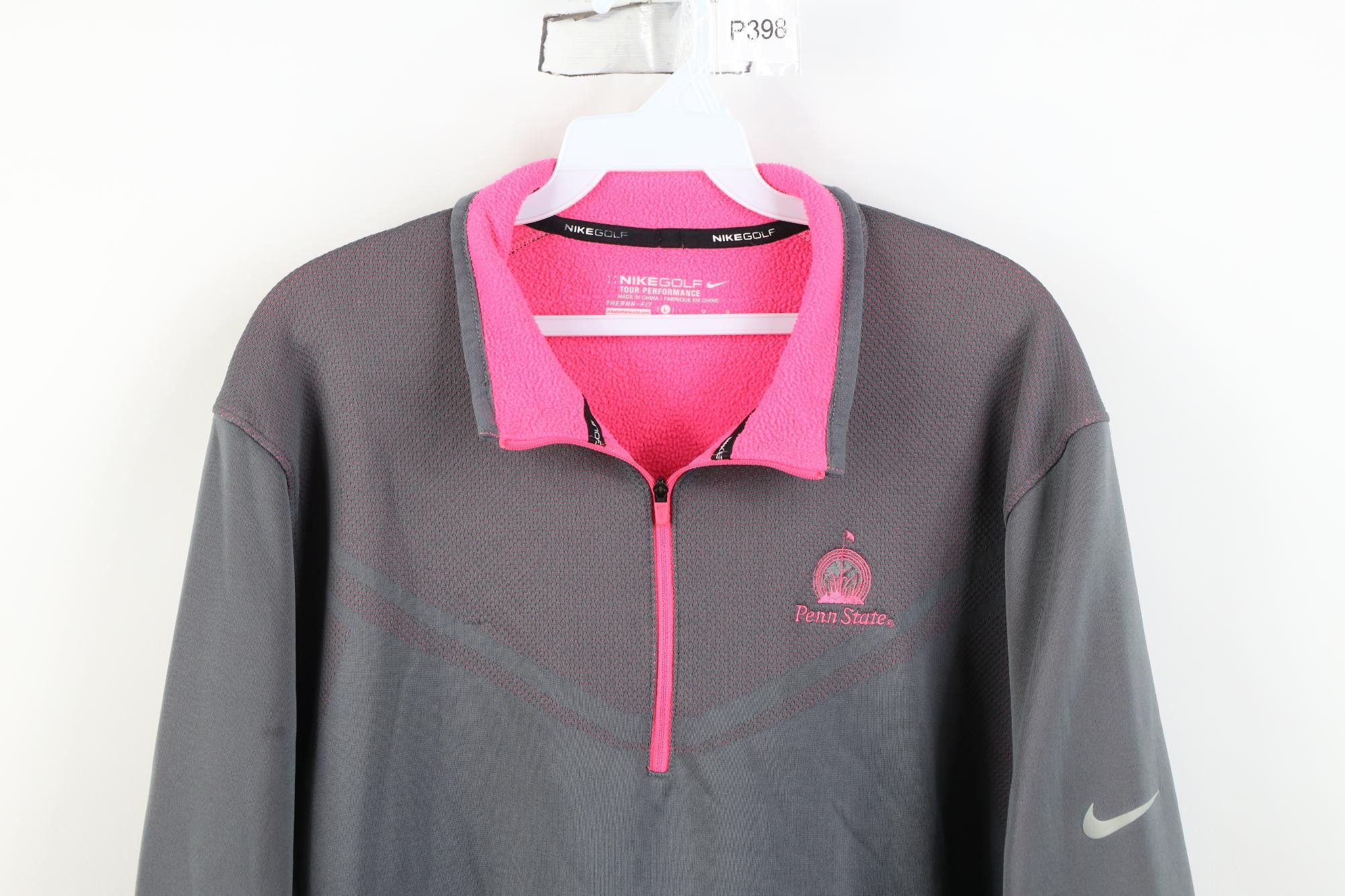 Nike Nike Golf Penn State University Golf 1/4 Zip Sweater Size US L / EU 52-54 / 3 - 2 Thumbnail