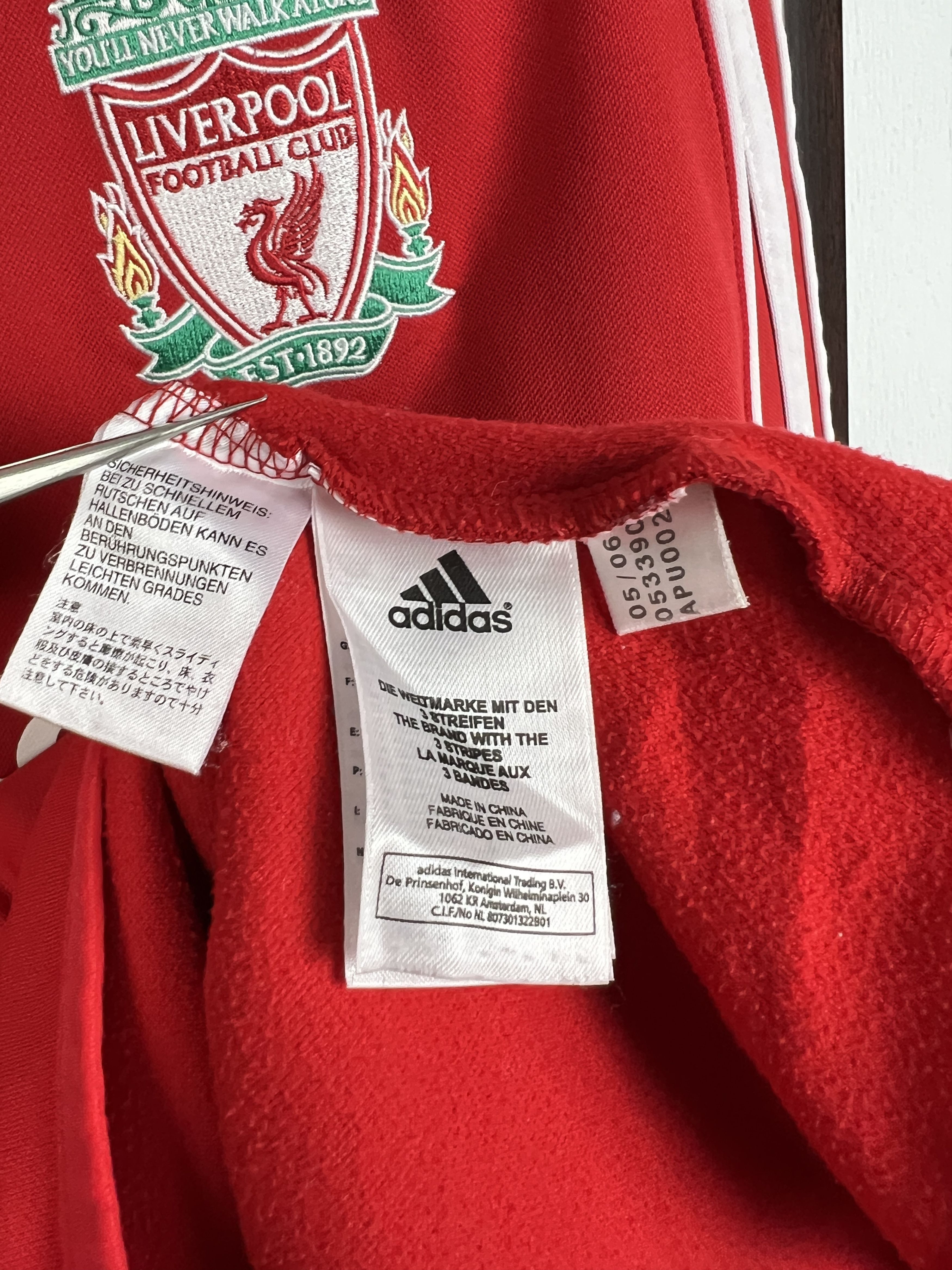 Adidas Liverpool Football Sweatshirt Soccer Crewneck Track Top Size US S / EU 44-46 / 1 - 8 Thumbnail