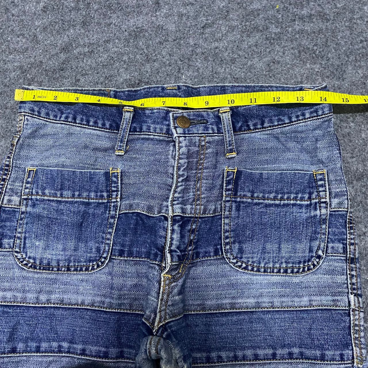 Hysteric Glamour Delete Vintage Kinky Hysteric Glamour Patchwork Hagi Denim Size US 31 - 3 Thumbnail