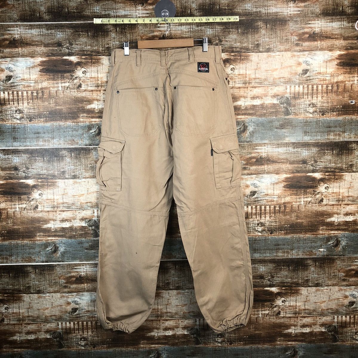 Japanese Brand DL Even River Brown Cargo Multipocket Pants #C703 Size US 30 / EU 46 - 16 Thumbnail