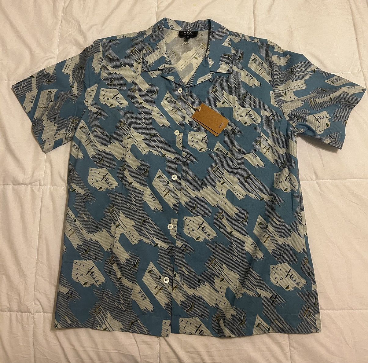 A.P.C. RARE A.P.C. 9/11 Button Down Size US XL / EU 56 / 4 - 2 Thumbnail