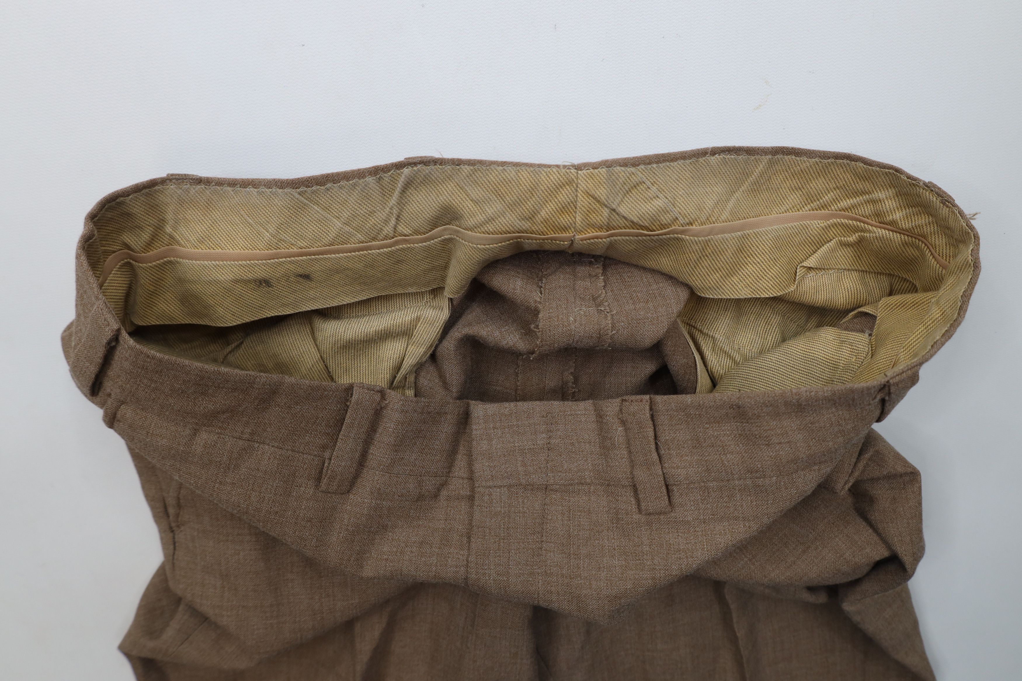 Vintage Vintage 60s 70s Streetwear Wool Blend Wide Leg Pants Size US 32 / EU 48 - 7 Thumbnail