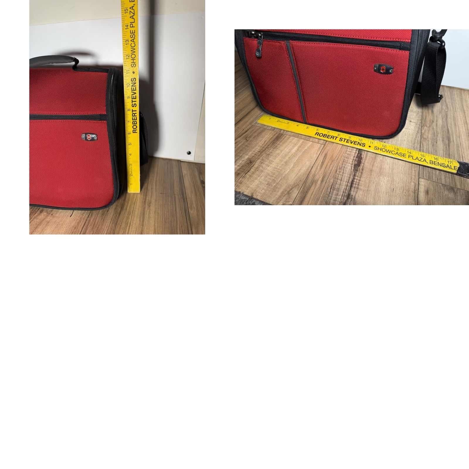 Victorinox VINTAGE Victorinox Werks Traveler 3.0 Small Shoulder Bag Mulberry Red Women Messenger Ballistic Nylon Excellent Condition Size ONE SIZE - 8 Thumbnail