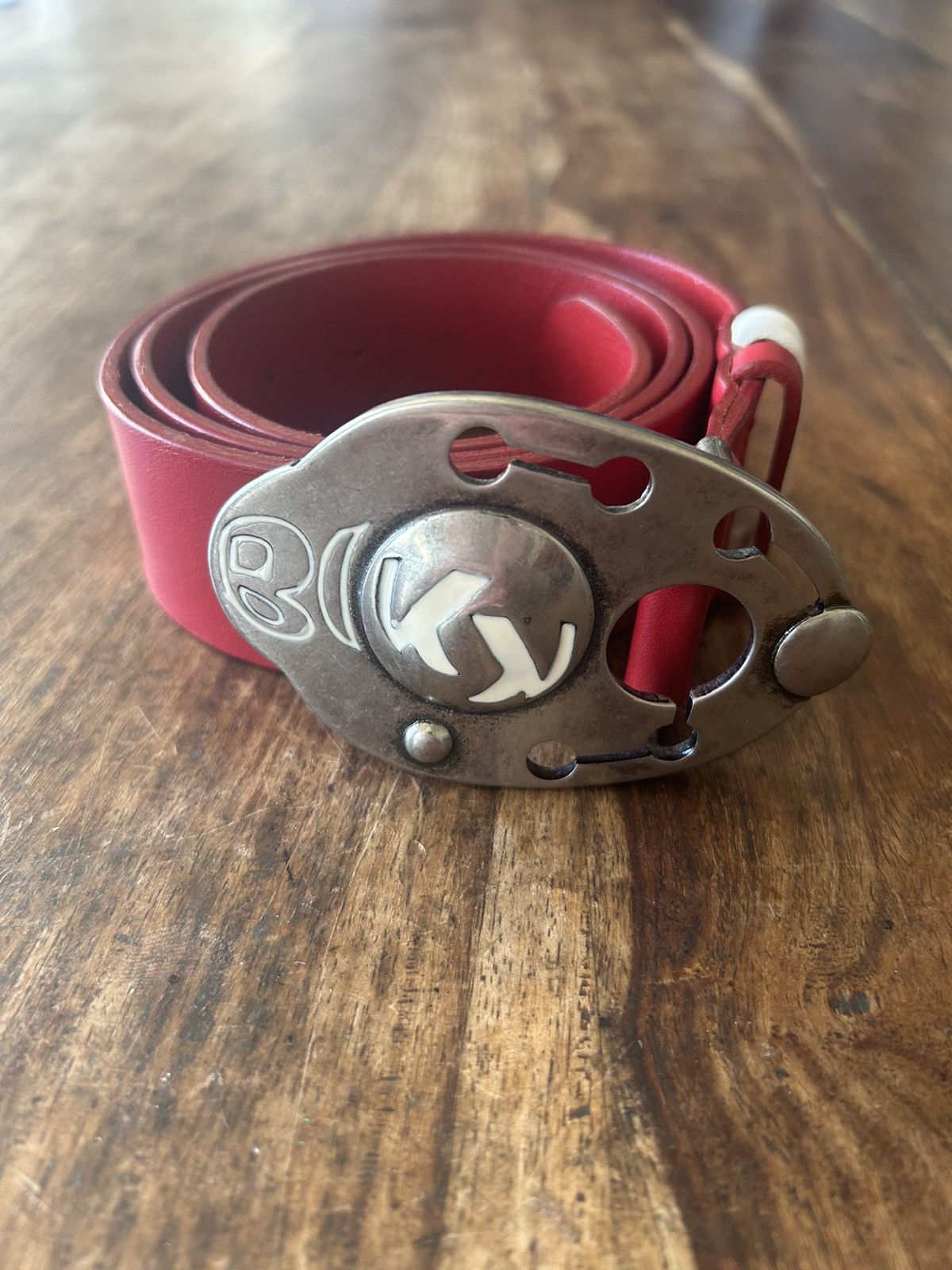 Dirk Bikkembergs 1990s Leather Belt | Grailed