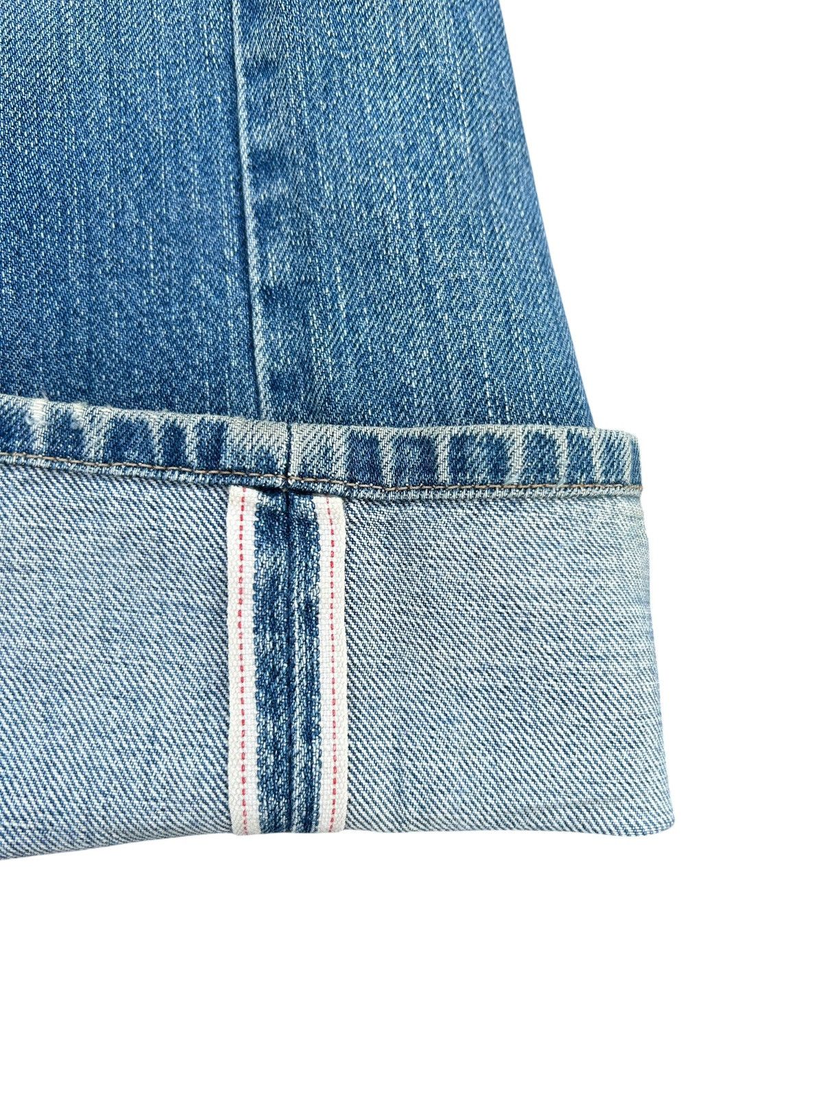 Kapital Vintage Levis Big E Selvedge Thrashed Denim Jeans Size US 29 - 4 Thumbnail