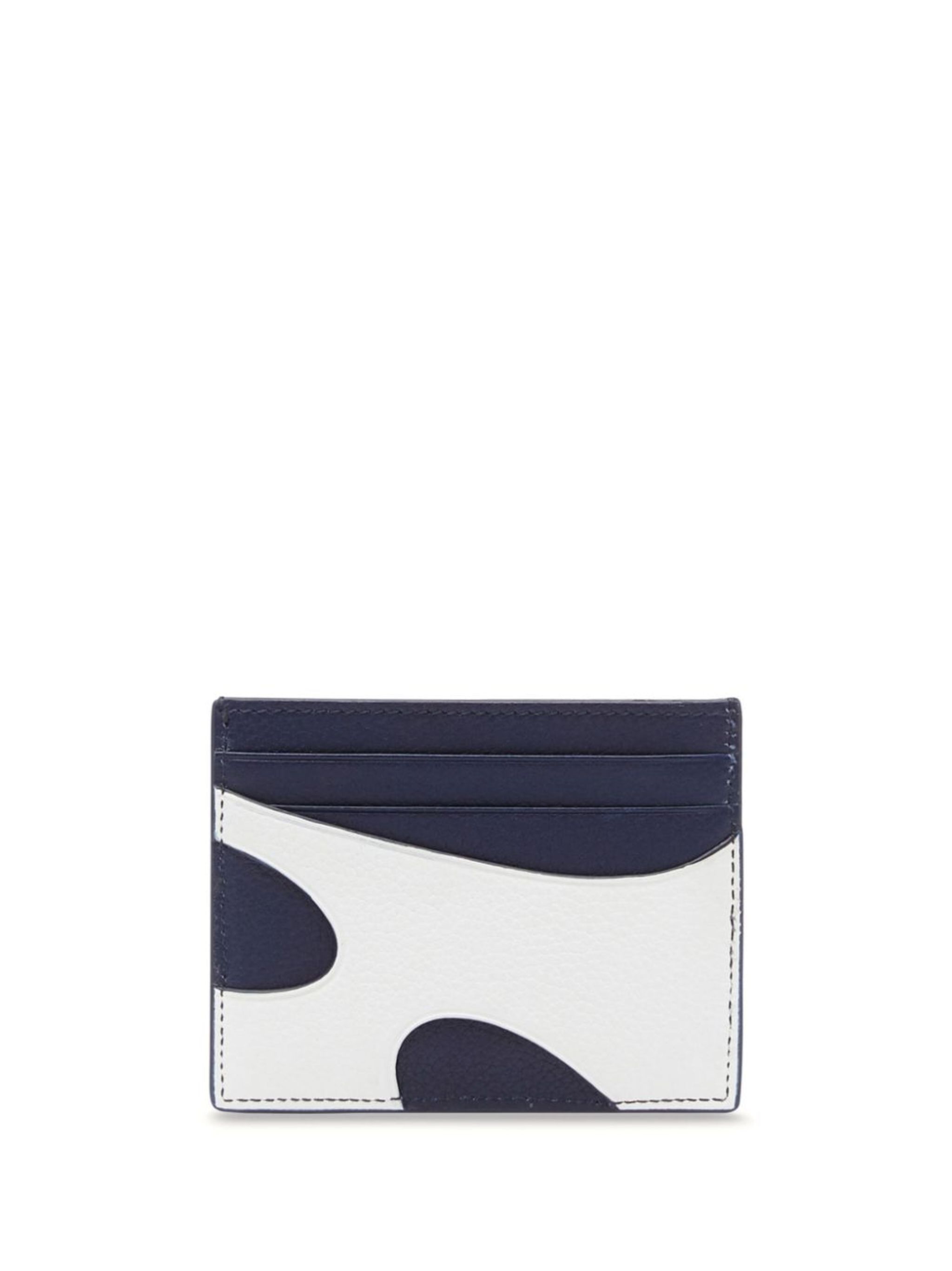 Salvatore Ferragamo o1s1rm0924 Size: OS / Cut Out leather Wallet in Blue/White Size ONE SIZE - 2 Thumbnail