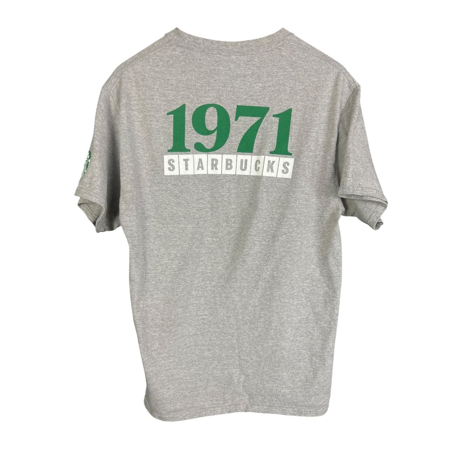Port Authority Starbucks Coffee 1971 50th Anniversary Gray Crew T-Shirt - M Size US M / EU 48-50 / 2 - 4 Thumbnail