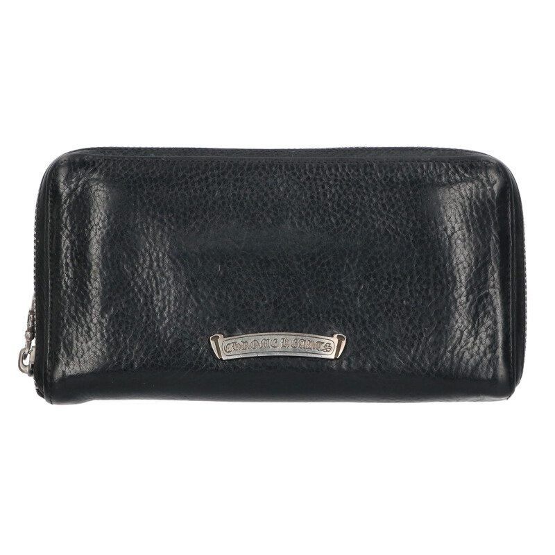 Chrome Hearts Chrome Hearts Flare Decoration Round Zip Wallet Size ONE SIZE - 2 Thumbnail