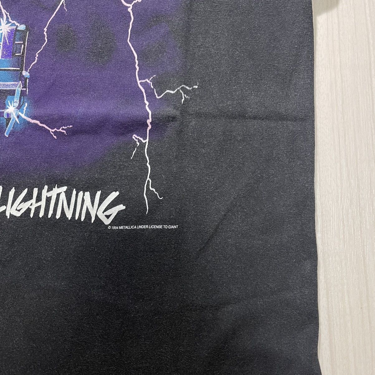 Band Tees Metalica ride the lighting 90s Size US L / EU 52-54 / 3 - 2 Thumbnail