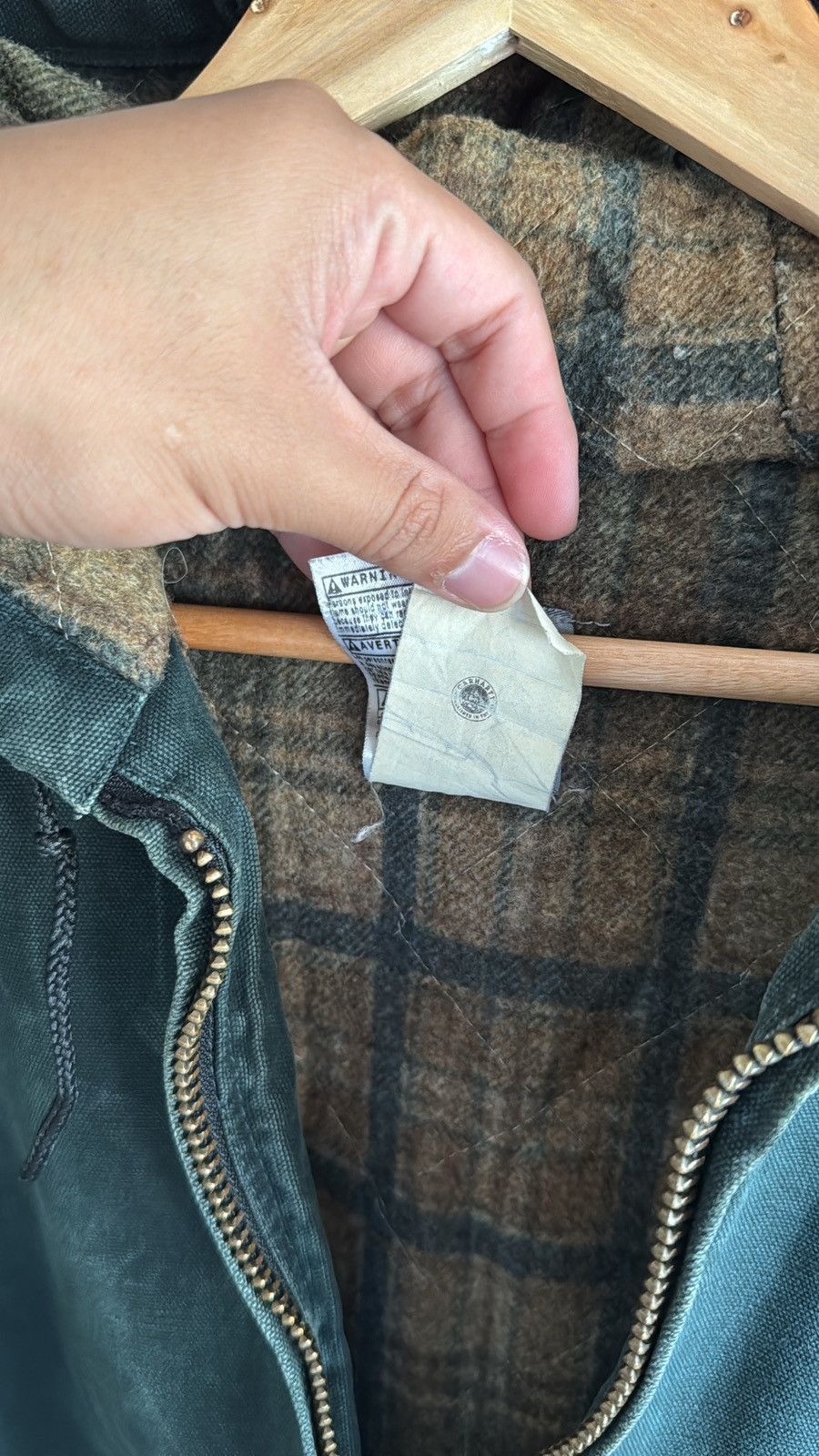 Carhartt × Vintage J152 HTG - 2003’s Vintage Carhartt Active Jacket Size US L / EU 52-54 / 3 - 11 Thumbnail