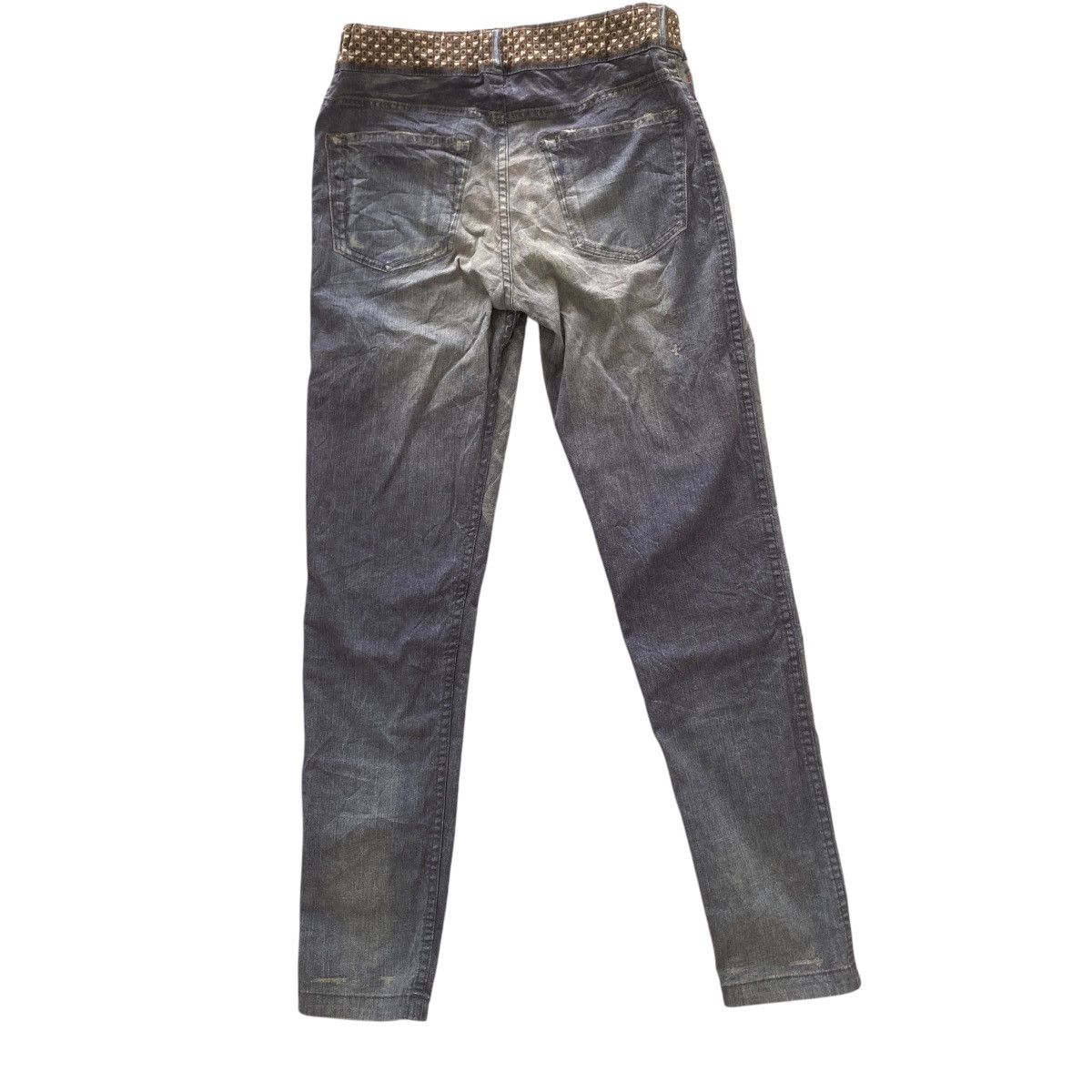 Hysteric Glamour × Japanese Brand Hysteric Glamour Reversible Pants Full Print Leopard x Denim Size 28" / US 6 / IT 42 - 4 Thumbnail