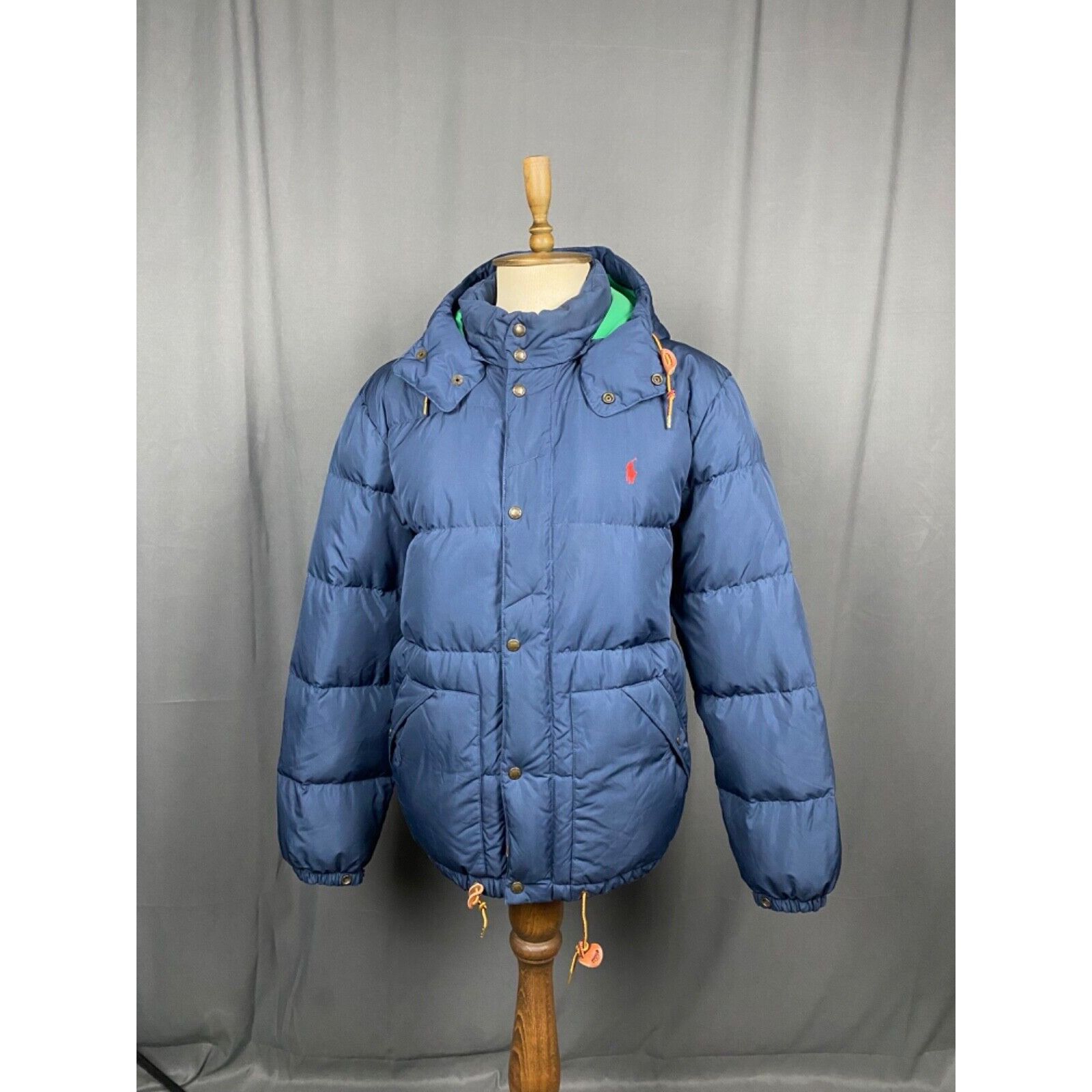 Ralph Lauren Polo Ralph Lauren VTG Men's Blue Down Insulated Puffer Jacke Size US L / EU 52-54 / 3 - 2 Thumbnail