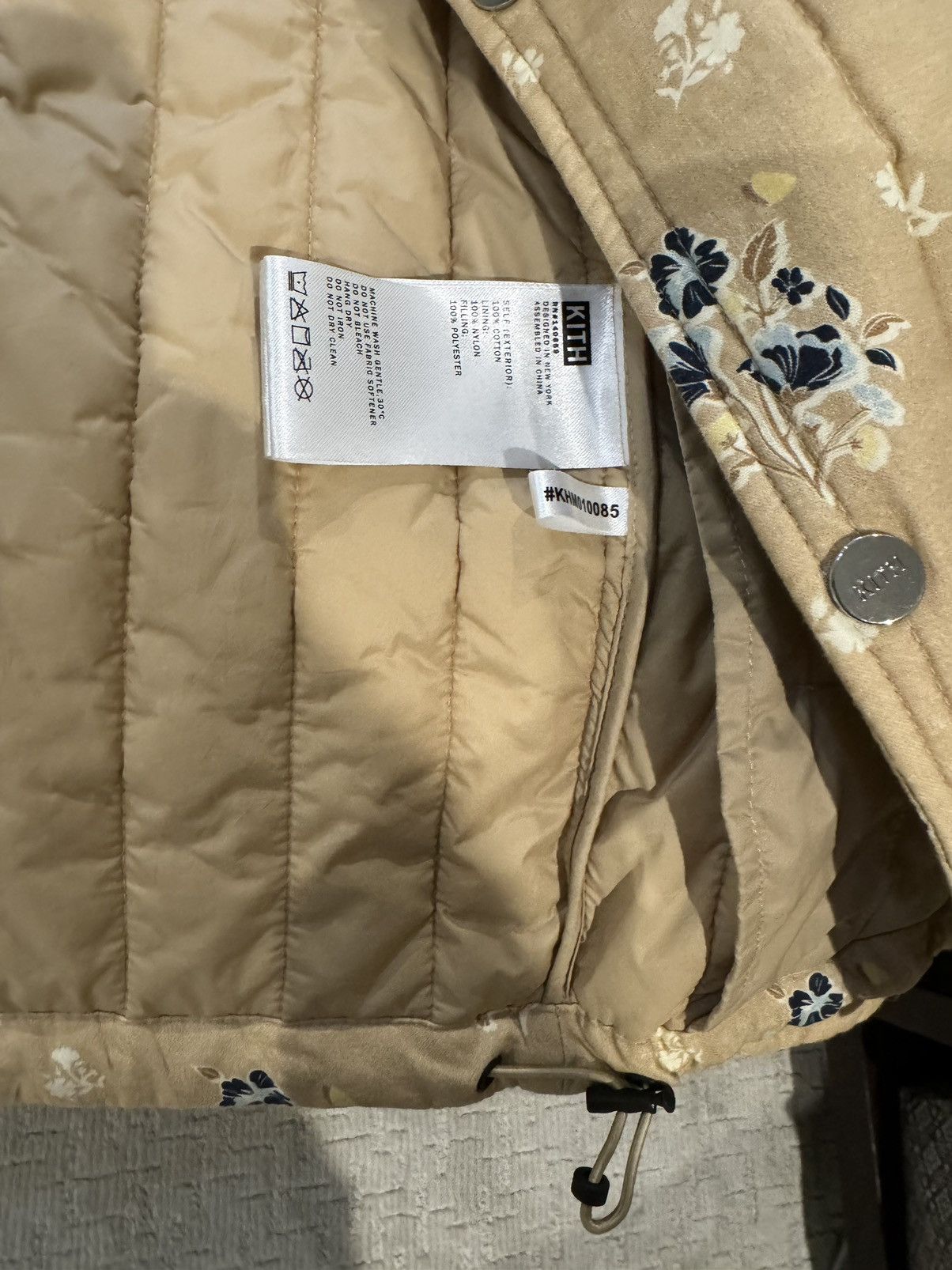 Kith Kith Begonia Floral Williams V Coaches Jacket sz M Size US L / EU 52-54 / 3 - 6 Thumbnail