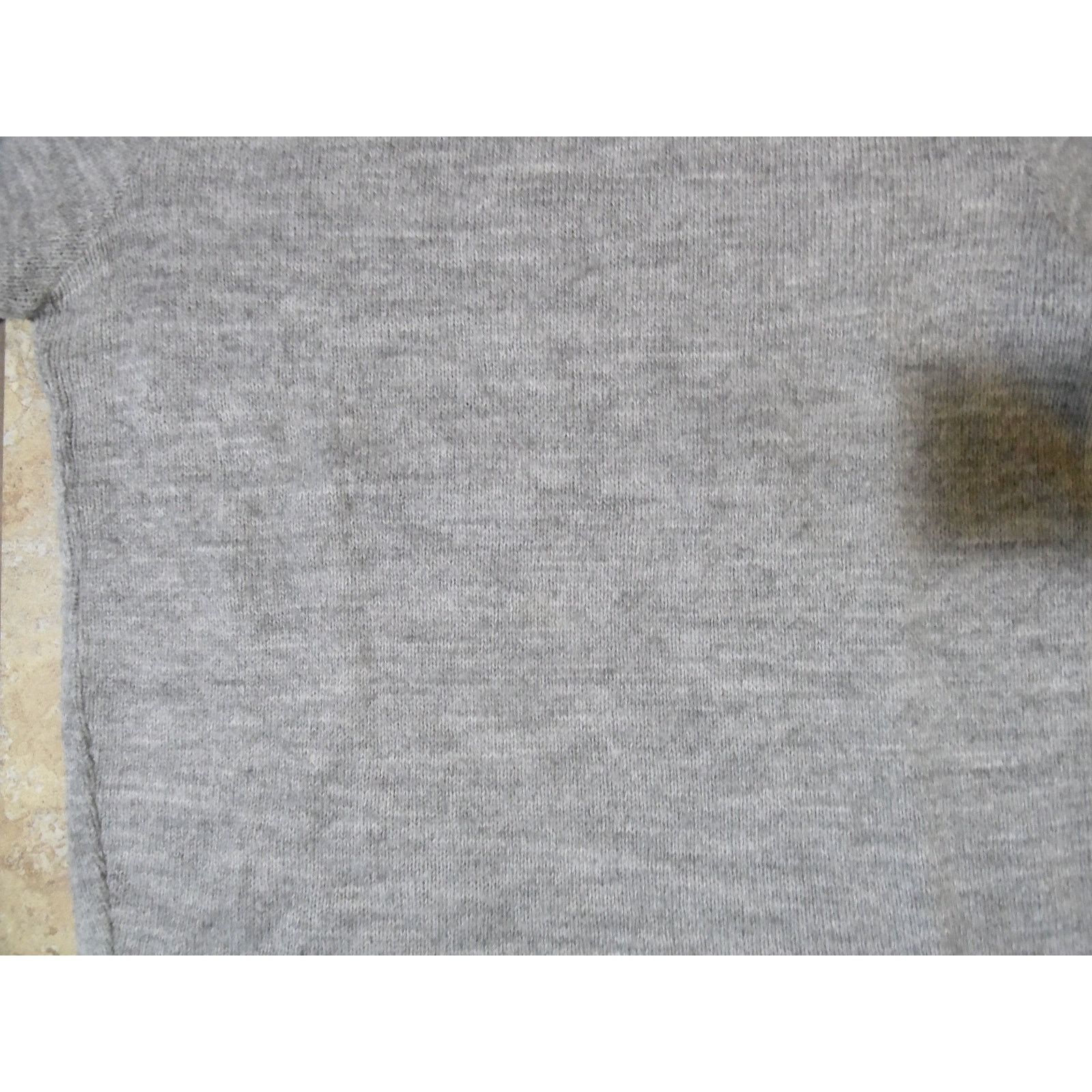 Other Vintage Gray Acrylic Blank Sweater Sz S? Crew Neck Size S / US 4 / IT 40 - 4 Thumbnail