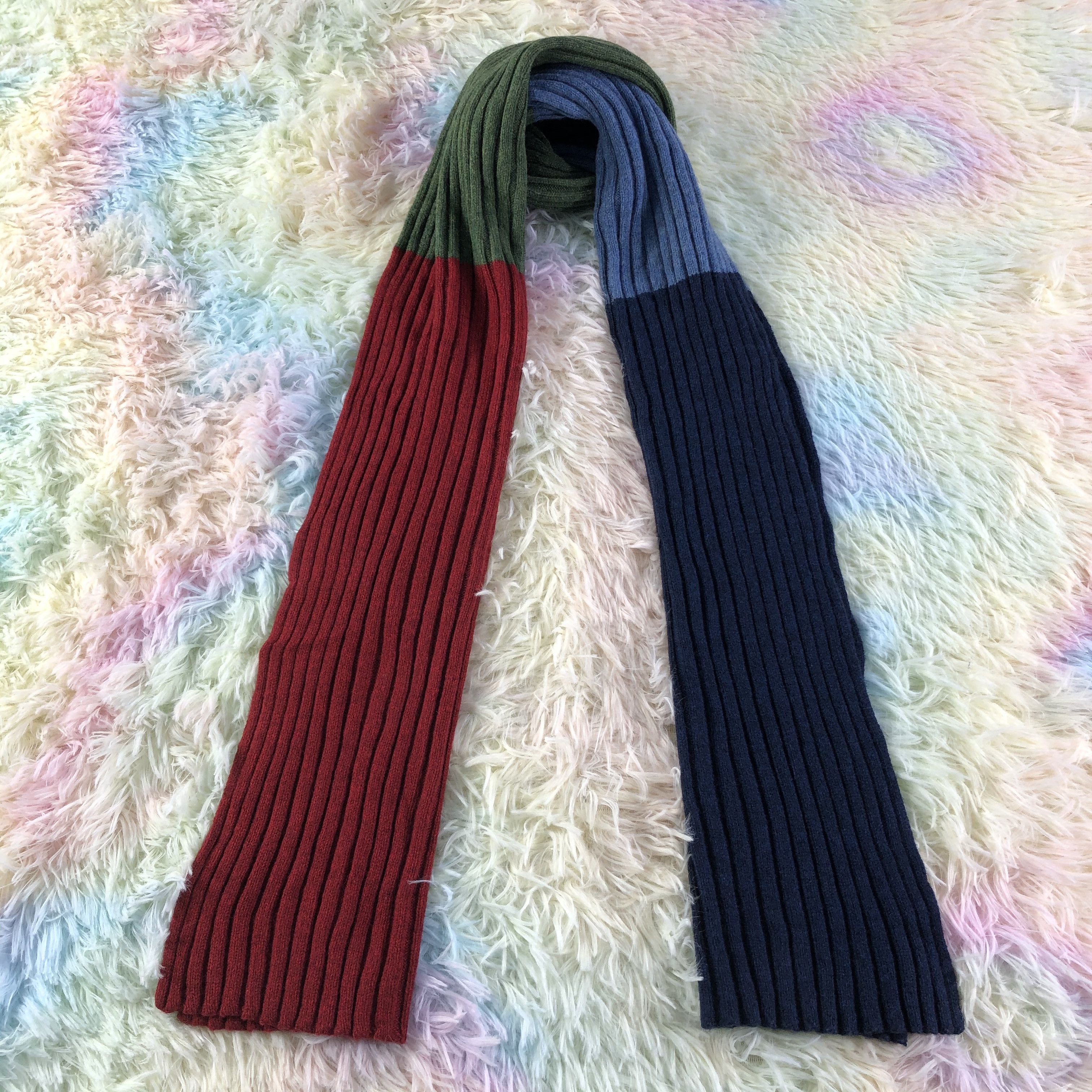 Vintage Vintage Scarf / Muffler / Neckwear - KM507 Size ONE SIZE - 1 Thumbnail