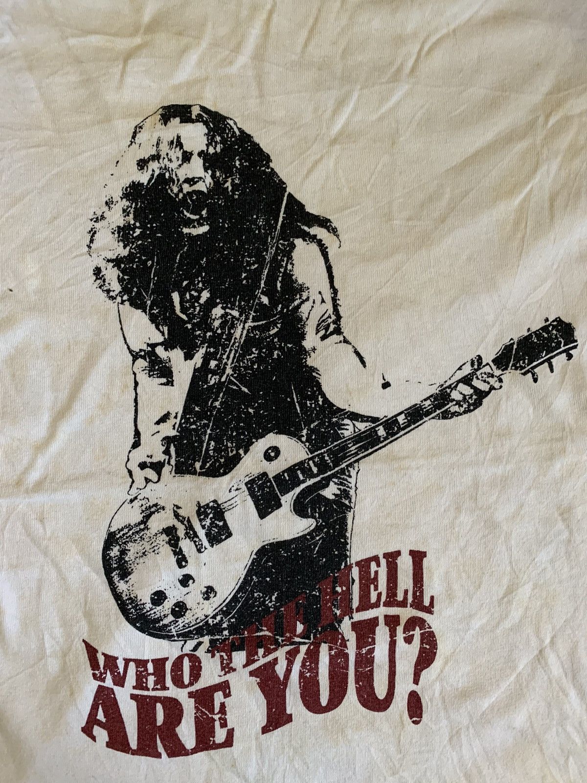Designer × Japanese Brand who the hell are you rock t-shirt Size US M / EU 48-50 / 2 - 2 Thumbnail