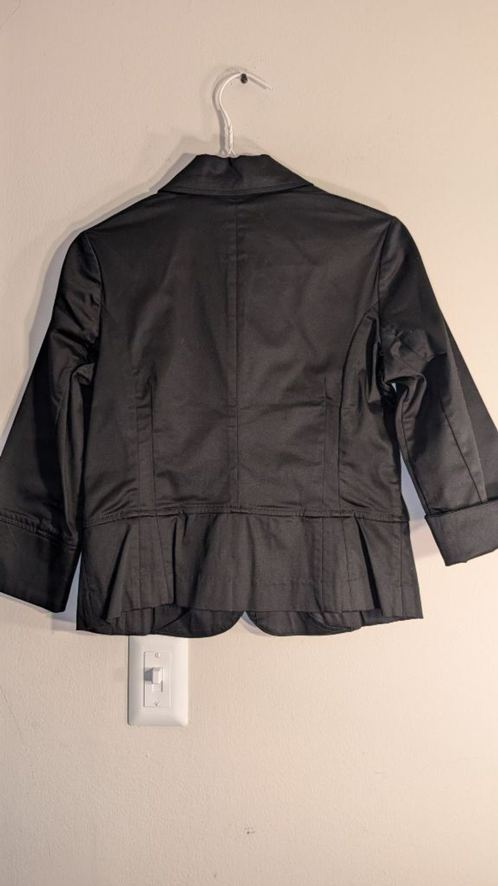 Geoffrey Beene Geoffrey Beene Sport Black Blazer Jacket Size 4, women's Size S / US 4 / IT 40 - 5 Thumbnail