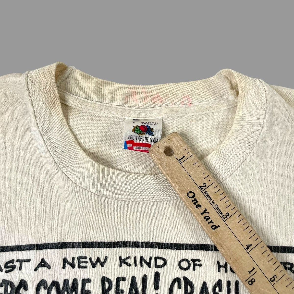 Vintage Vintage 90s teenage psycho movie t shirt Size US L / EU 52-54 / 3 - 5 Thumbnail