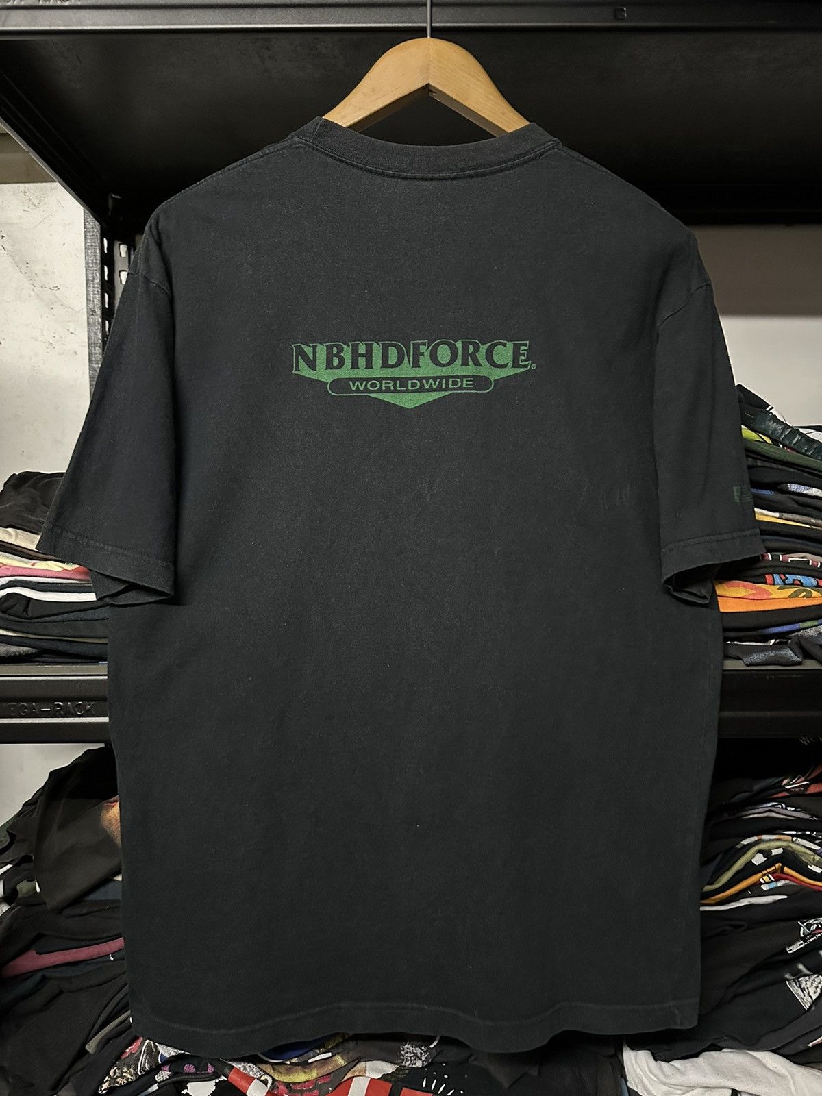 Neighborhood × Vintage Vintage NBHD Force Worldwide Faded Tee Size US L / EU 52-54 / 3 - 2 Thumbnail