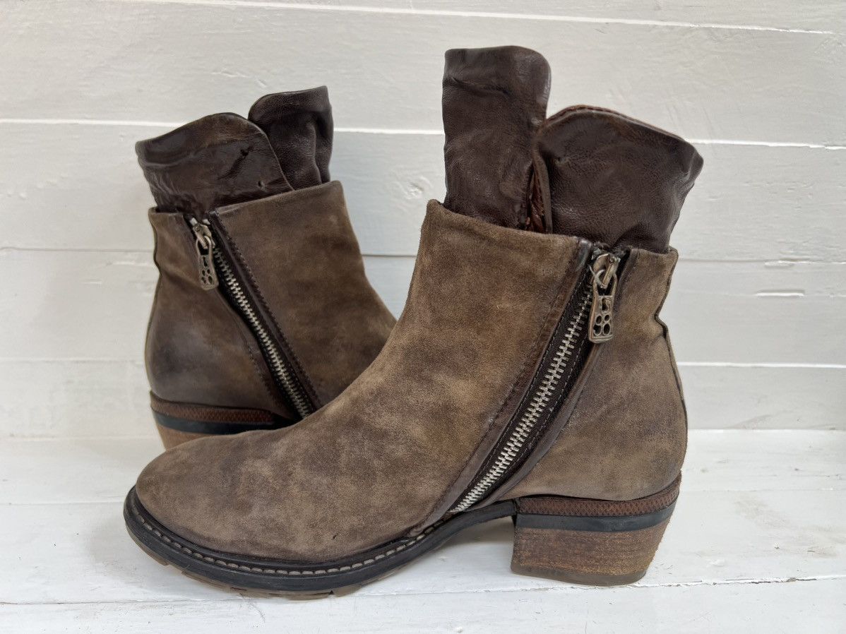 A.S.98 AS 98 Leather Boots Avant Garde KimRii x Guidi design Size US 7 / IT 37 - 7 Thumbnail