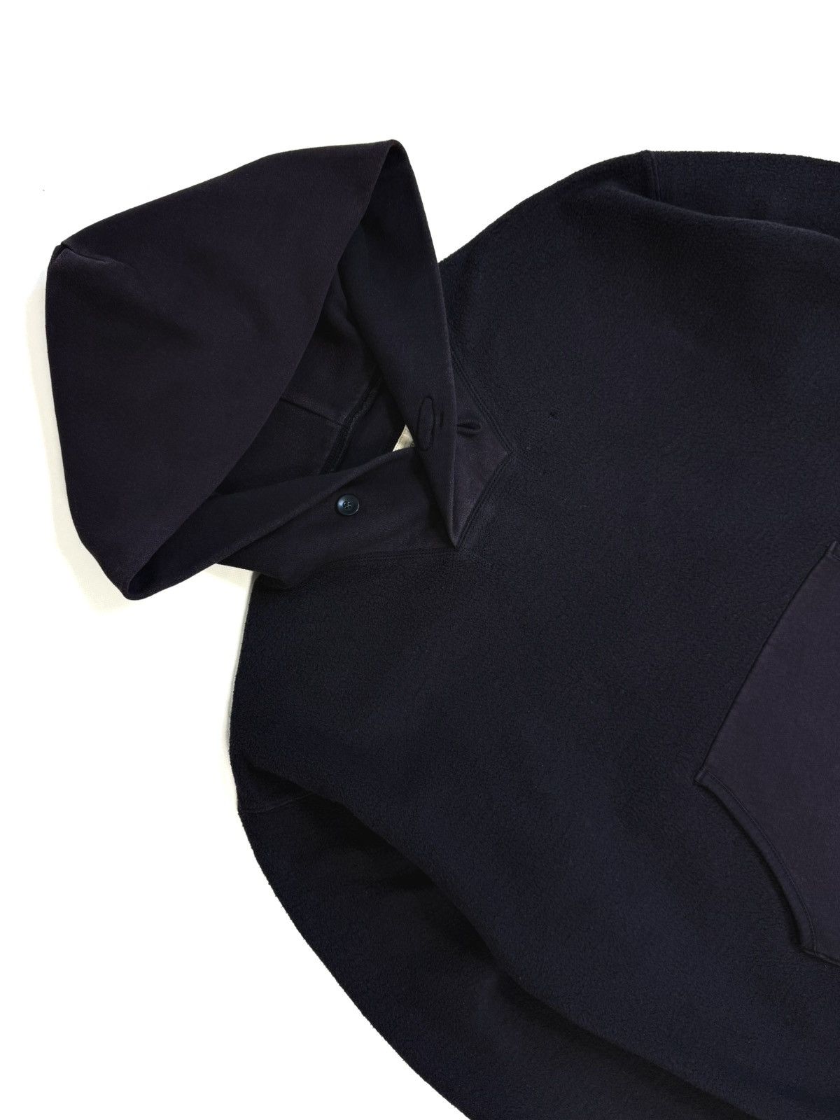 Denim & Supply Ralph Lauren Vintage Ralph Lauren Towel Fleece Logo Boxy Hoodie Size US XL / EU 56 / 4 - 9 Thumbnail