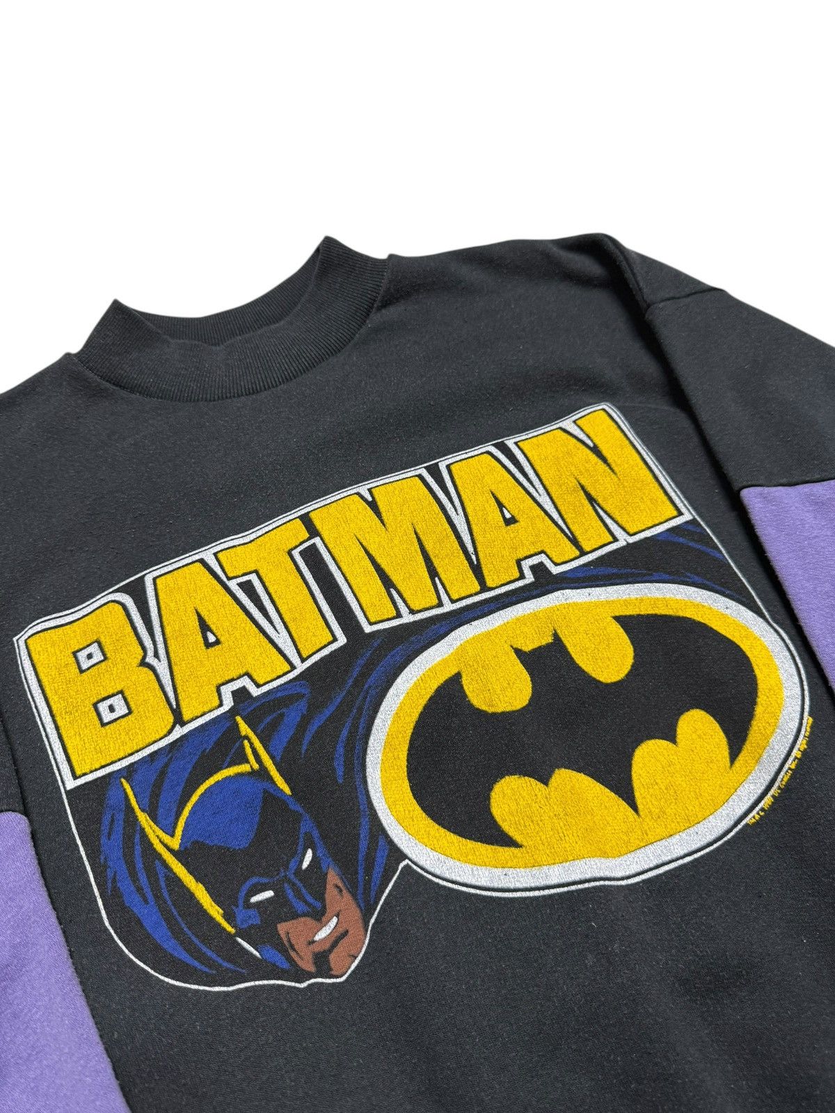 DC Comics Vintage Batman 1989’s Sweatshirt Rare Size US M / EU 48-50 / 2 - 2 Thumbnail