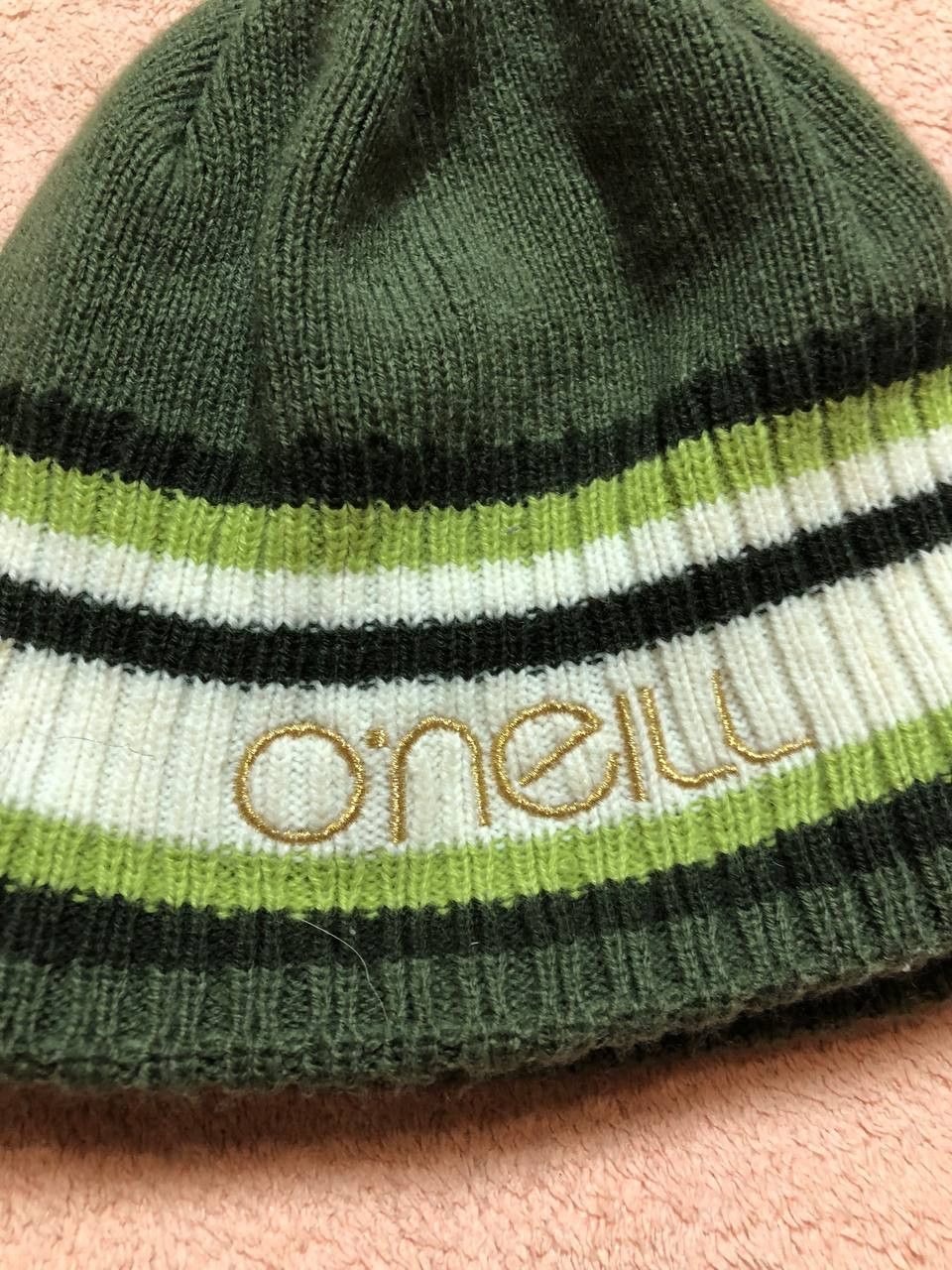 O'Neill Hats logo O'Neill Streetwear gloves green Vintage Y2K Size ONE SIZE - 4 Thumbnail