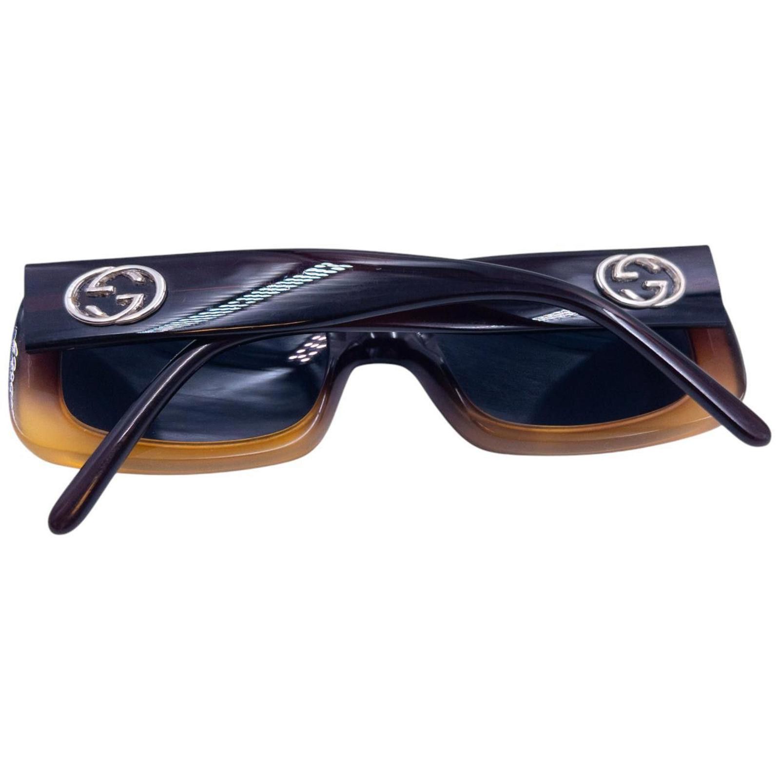 Gucci Vintage Gucci Gradient Sunglasses Size ONE SIZE - 8 Thumbnail