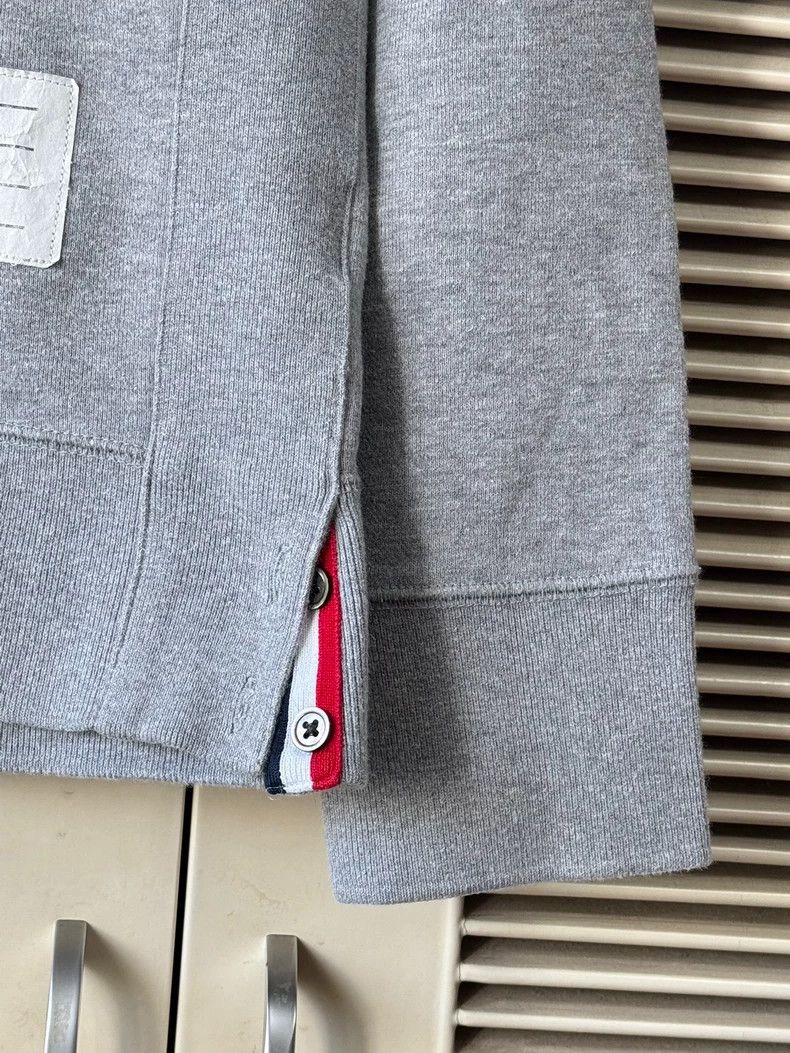 Thom Browne Thom Browne Grey hoodie Size US M / EU 48-50 / 2 - 6 Thumbnail