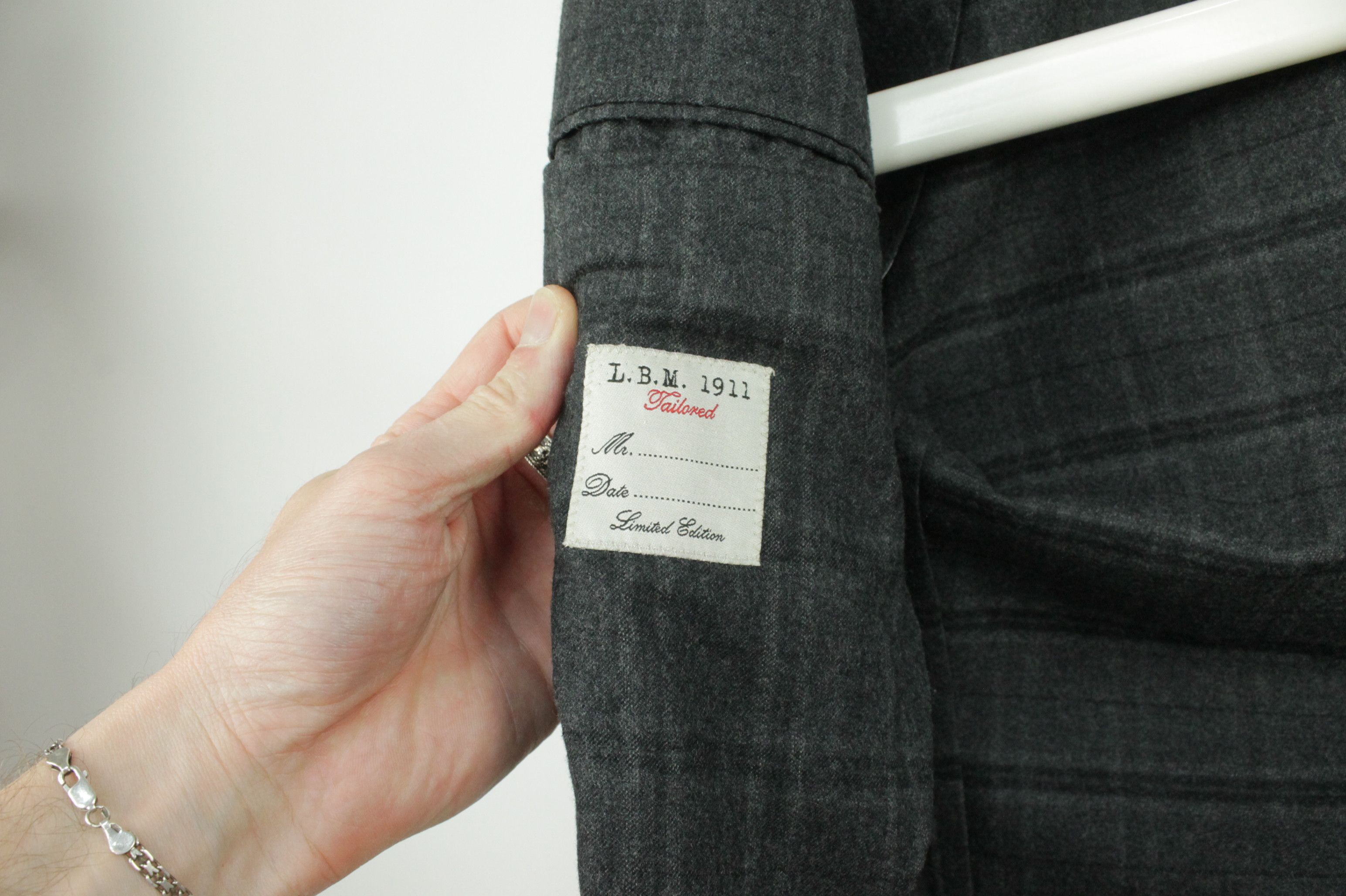 L.B.M. 1911 L.B.M 1911 Light Flannel Wool Check Sport Coat Blazer Jacket Size US M / EU 48-50 / 2 - 7 Thumbnail