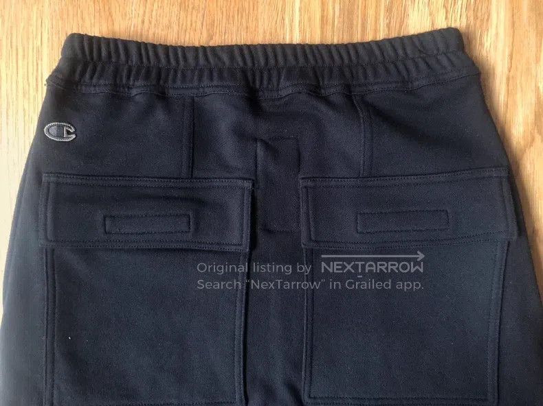 Rick Owens Rick Owens size xs Champion collaboration slouchy crotch pa Size US 28 / EU 44 - 6 Thumbnail