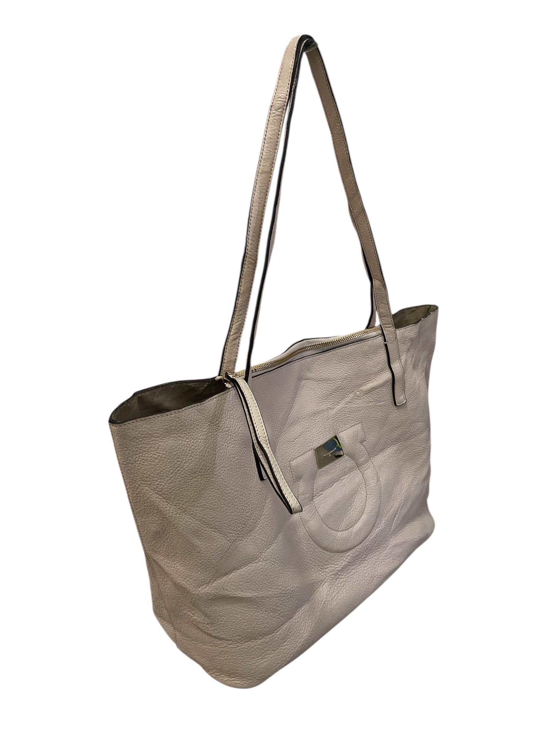 Salvatore Ferragamo × Vintage Vintage Salvatore Ferragamo Leather Totebag Size ONE SIZE - 11 Thumbnail