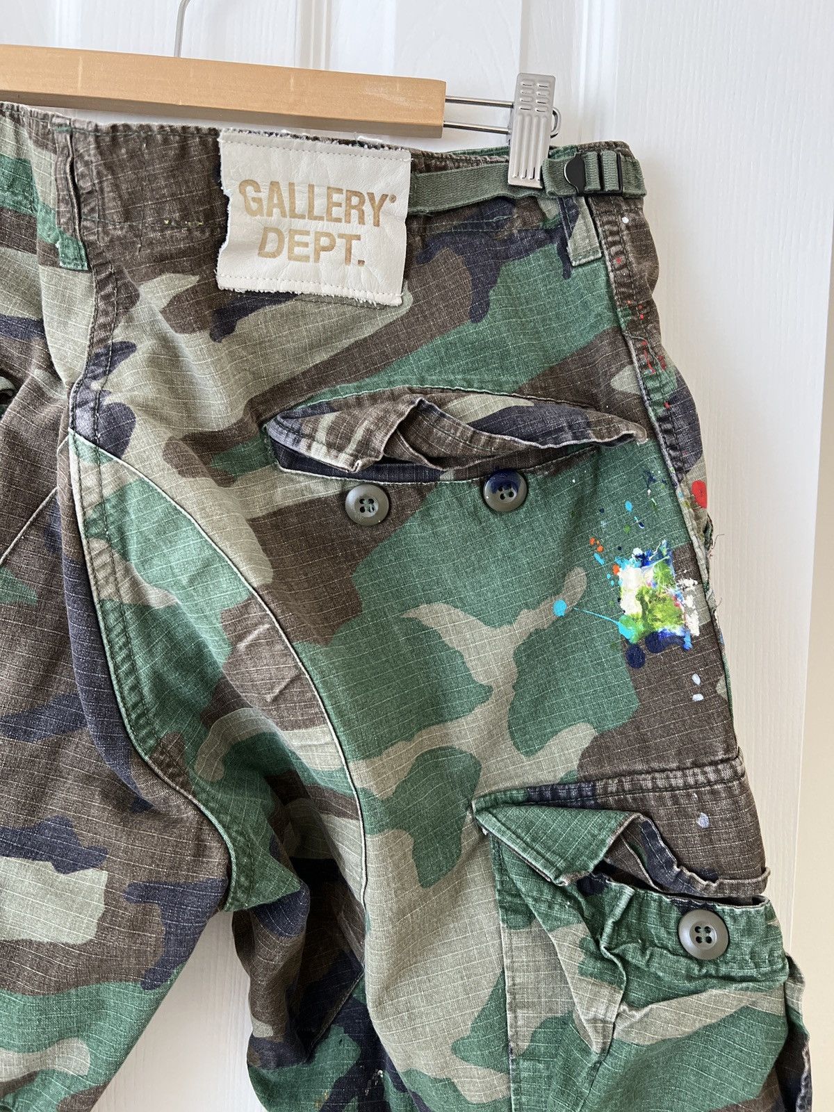 Gallery Dept. Gallery dept camo flare cargo pants size 32 Size US 32 / EU 48 - 6 Thumbnail