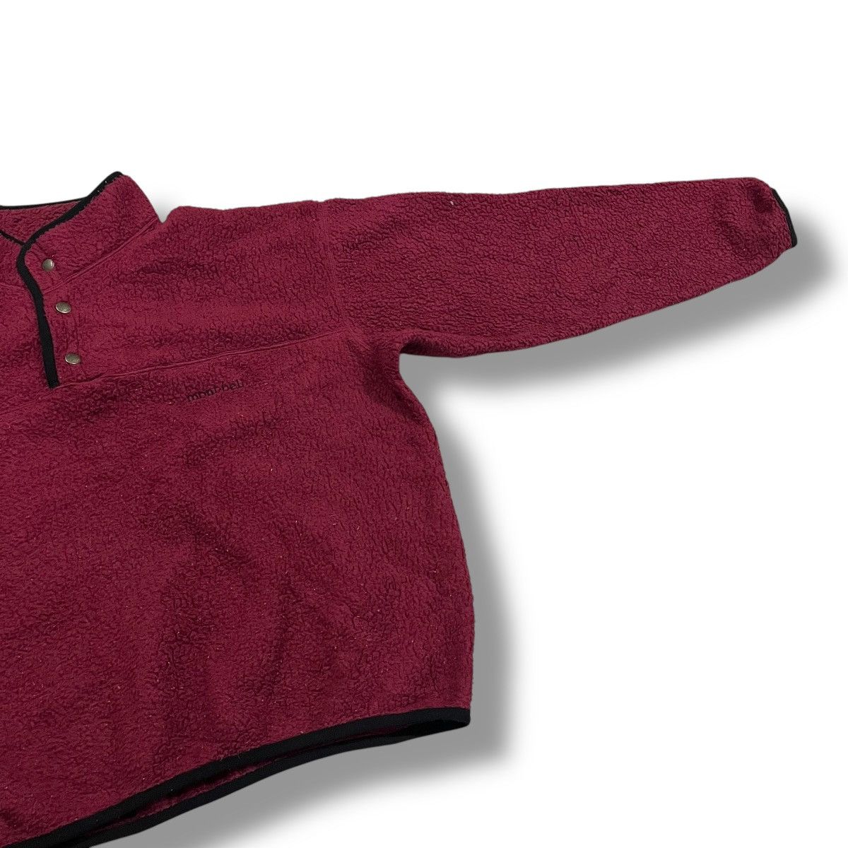 Japanese Brand × Montbell Montbell Fleece Fur Button Long Sleeve Shirt Size US M / EU 48-50 / 2 - 5 Thumbnail