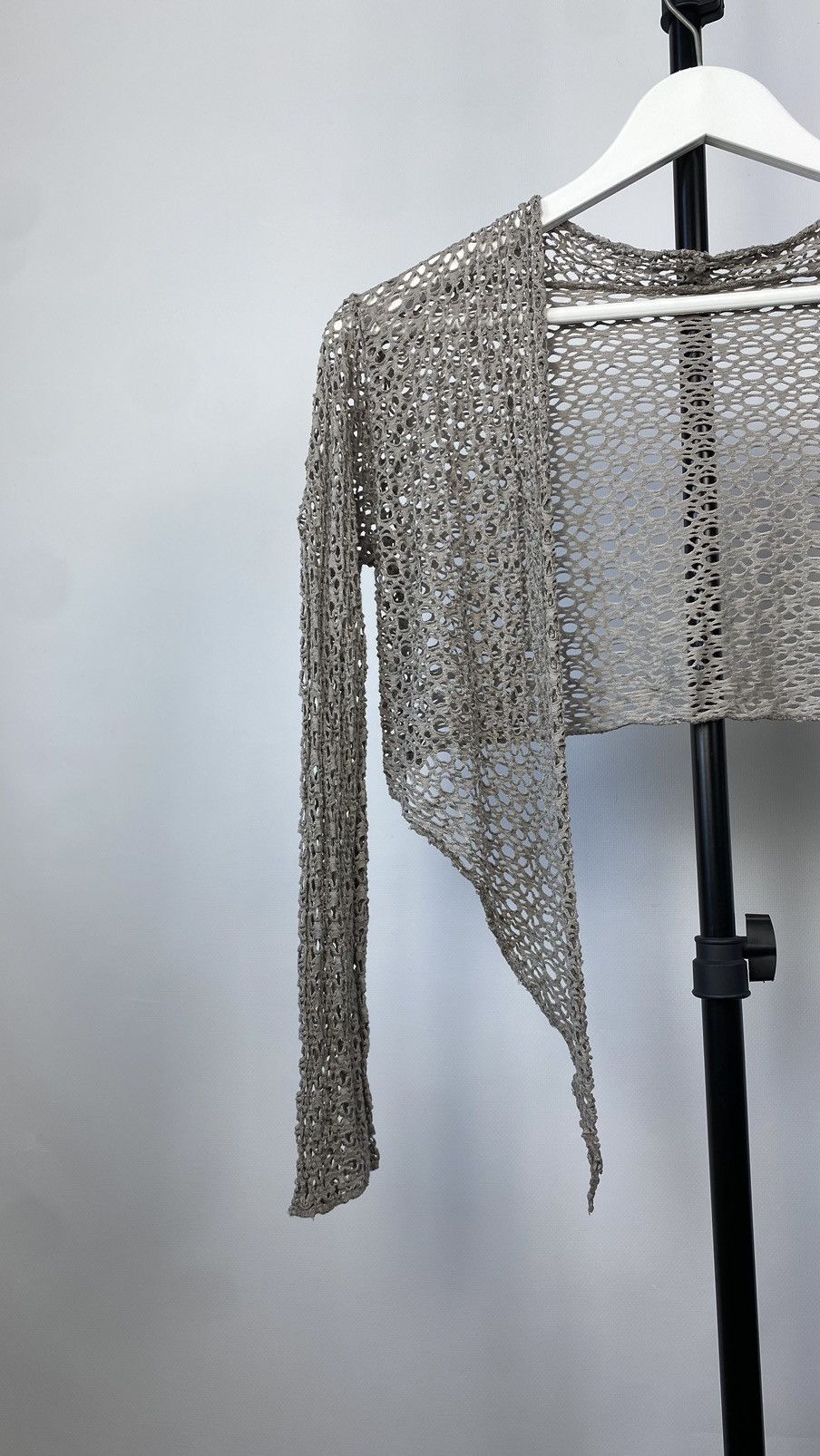 Other Vintage Japanese Longsleeve Mesh Rick Owens Style Y2k Opium Size S / US 4 / IT 40 - 3 Thumbnail